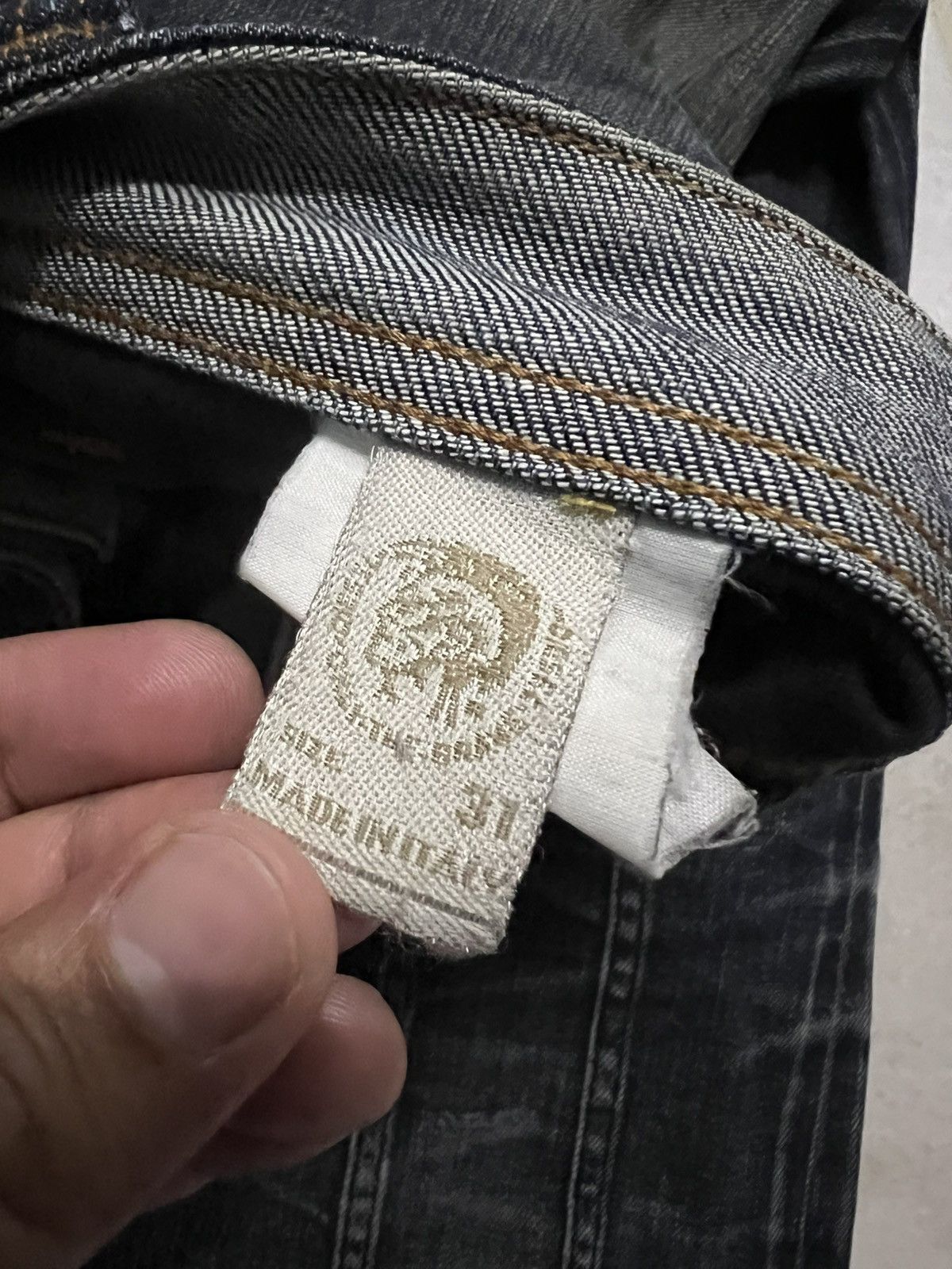 Diesel 💥Rare Diesel Industry Onijo Special Distress Jean Size US 33 - 22 Thumbnail