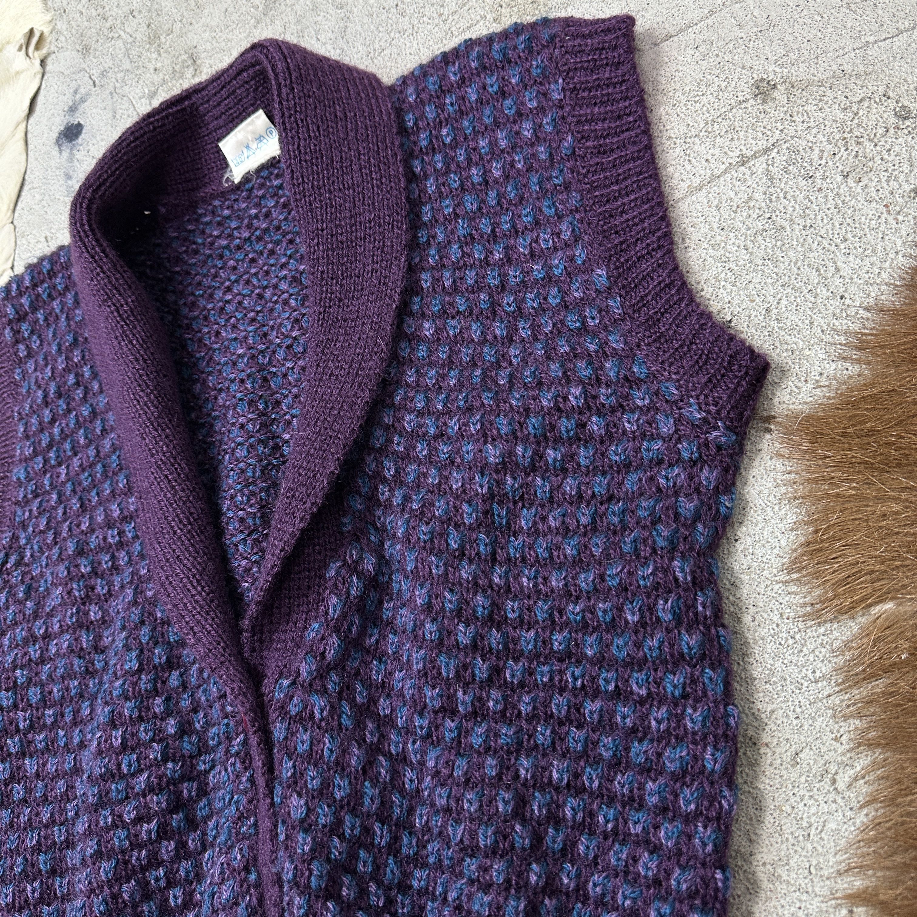 Vintage Vintage Old School Buttoned Sweater Vest 90s Size M / US 6-8 / IT 42-44 - 3 Thumbnail