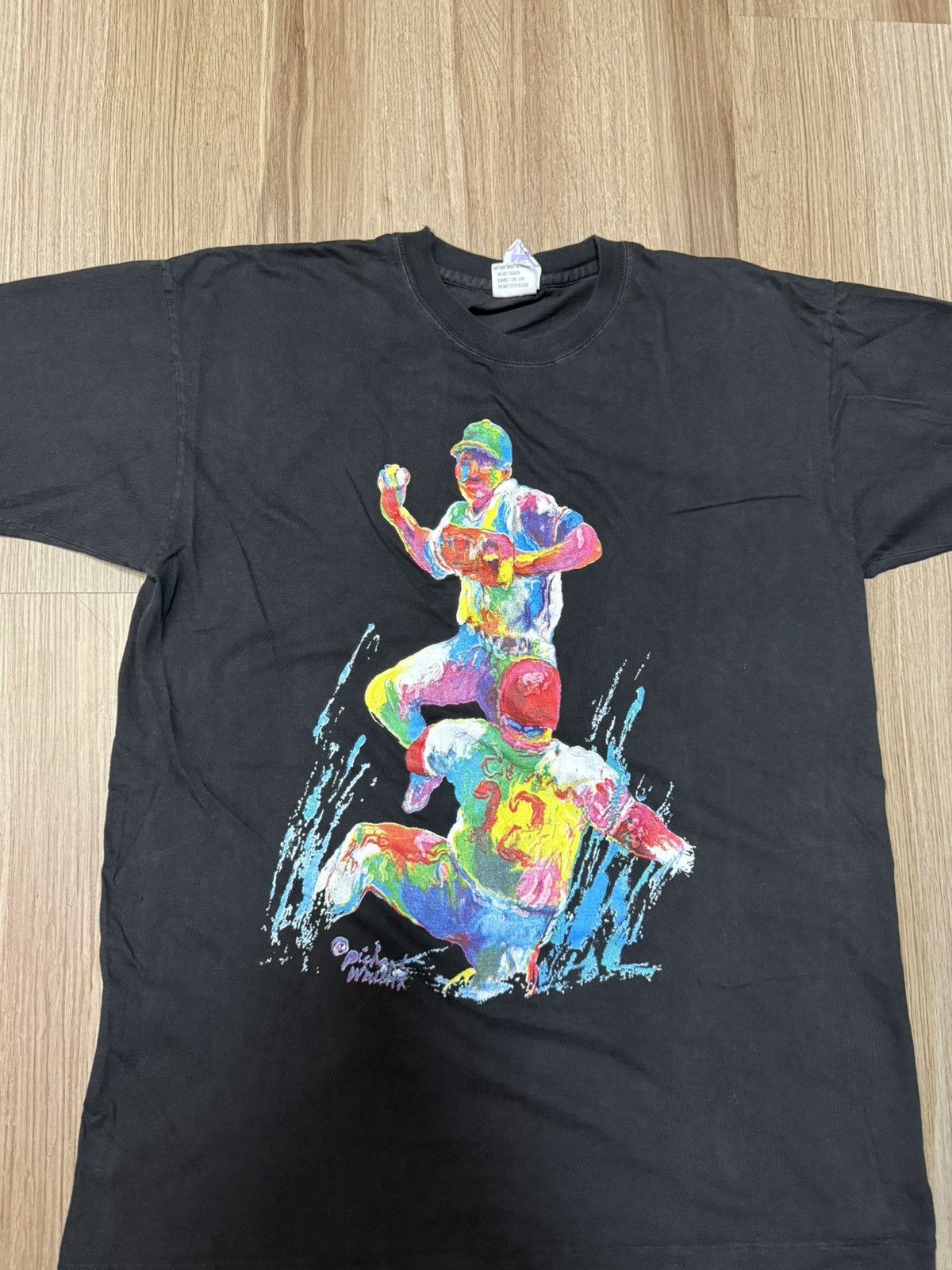 Other Vintage Baseball Art Graphic T-Shirt Elbow Reef Tag XL Size US XL / EU 56 / 4 - 3 Thumbnail
