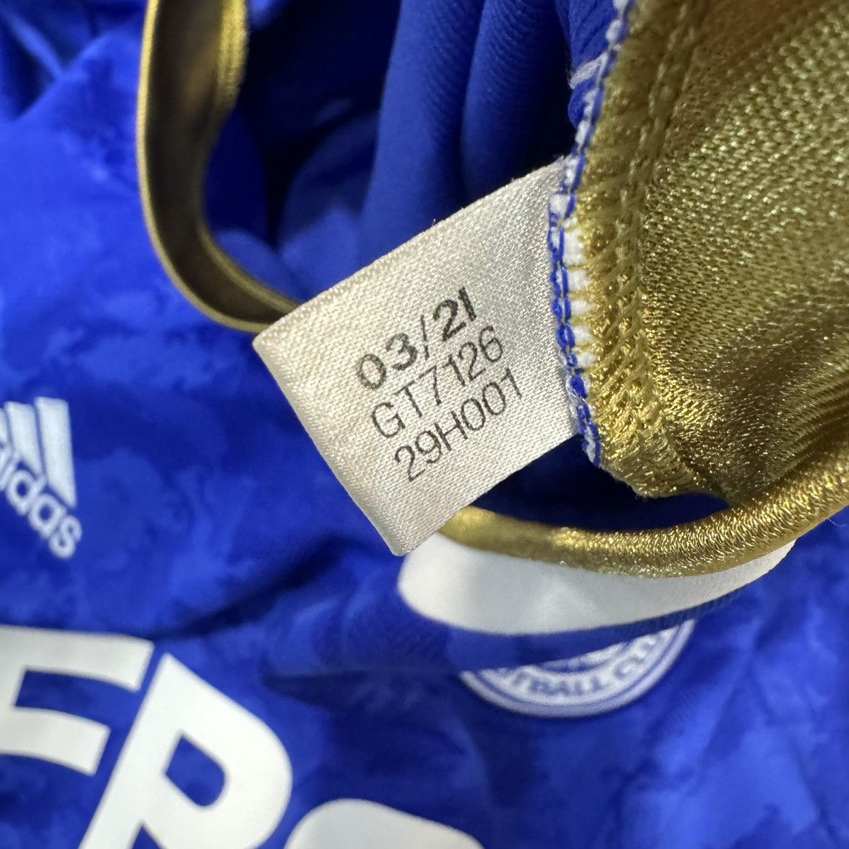 Adidas Leicester City 21/22 home shirt #7 Barnes Size US XL / EU 56 / 4 - 9 Thumbnail