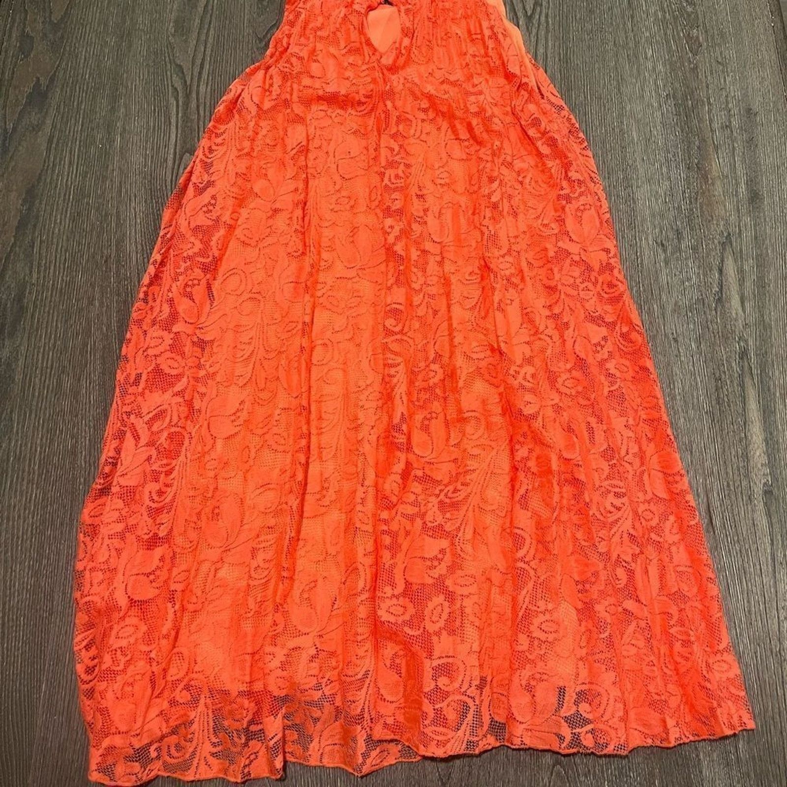 Vintage EST. 1946 Shift Dress Sleeveeless Floral Lace High Neck L Size L / US 10 / IT 46 - 7 Thumbnail