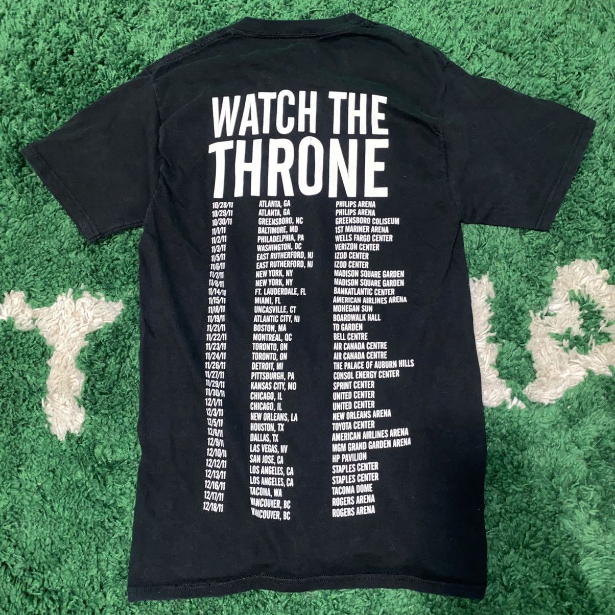 Yeezy Watch The Throne 2011 Tour Tee | Kanye x Jay-Z OG Size US S / EU 44-46 / 1 - 2 Thumbnail