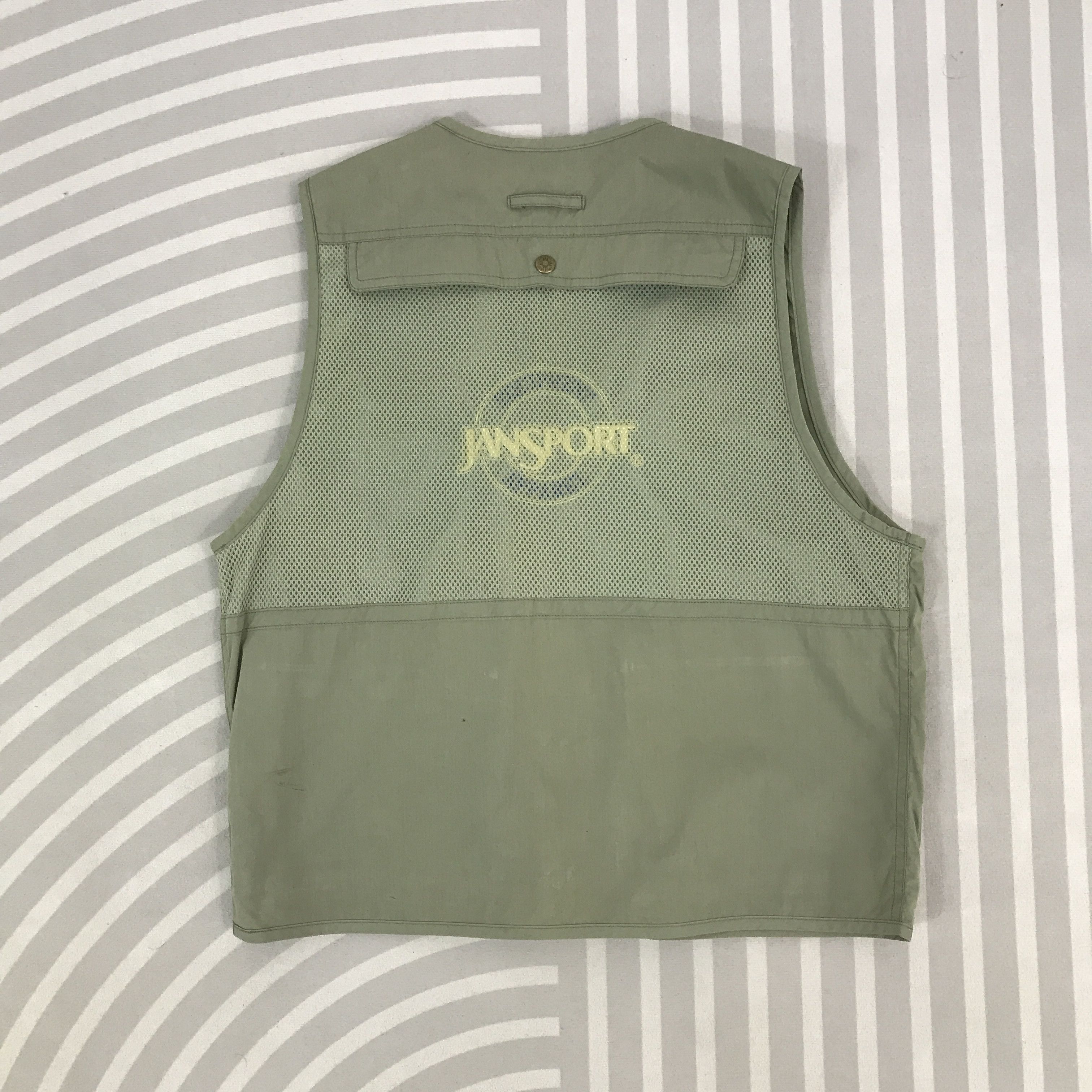Jansport × Vintage Vintage Jansport Vest tactical pocket jacket Size US M / EU 48-50 / 2 - 3 Thumbnail