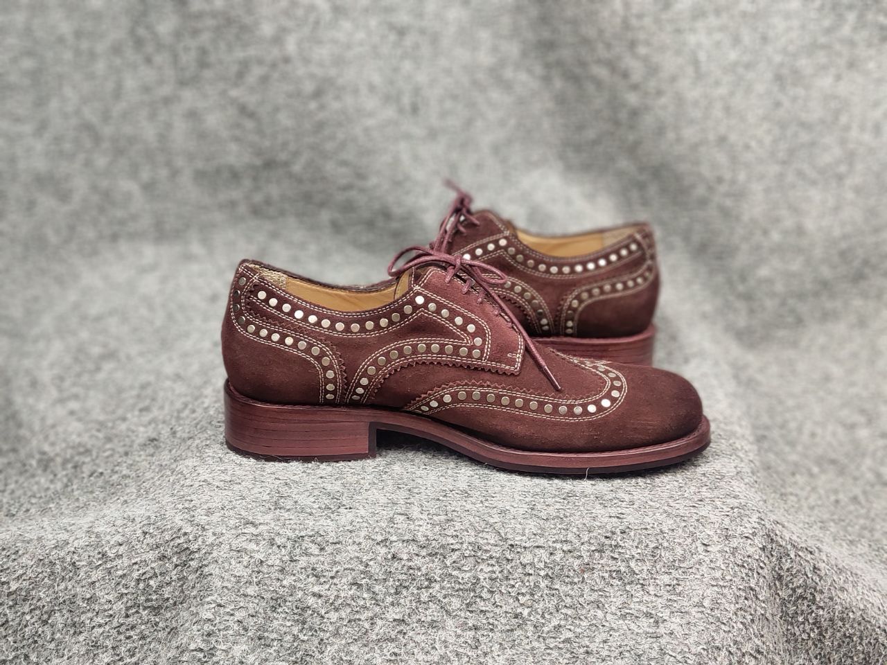 Jean Baptiste Rautureau Rare Jean Baptiste Rautureau suede leather Brogues Shoes Size US 7 / EU 40 - 13 Thumbnail