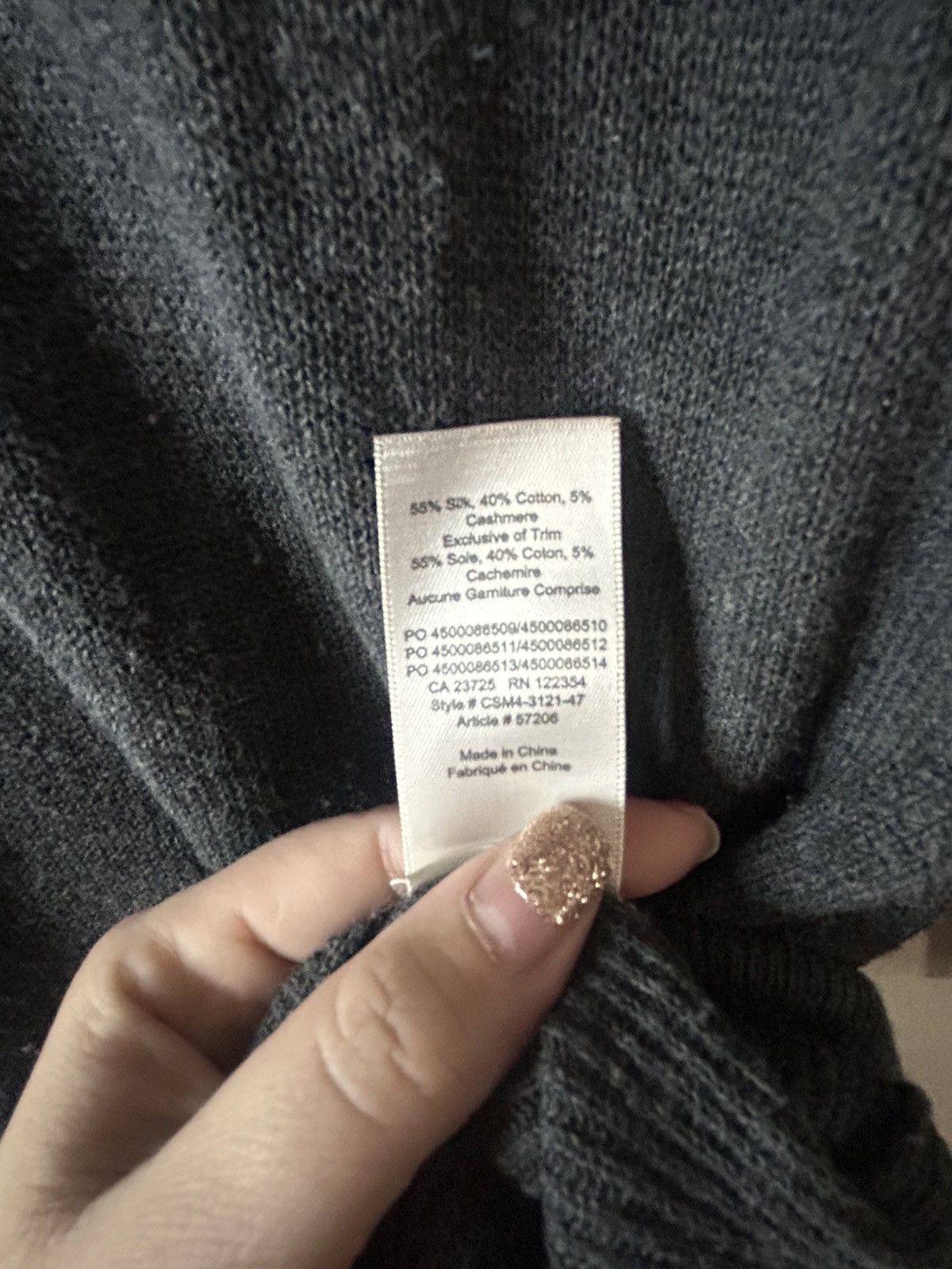 Aritzia Aritzia Wilfred Balzac Womens S Silk Cashmere Blend ¾ Sleeve Size S / US 4 / IT 40 - 7 Thumbnail