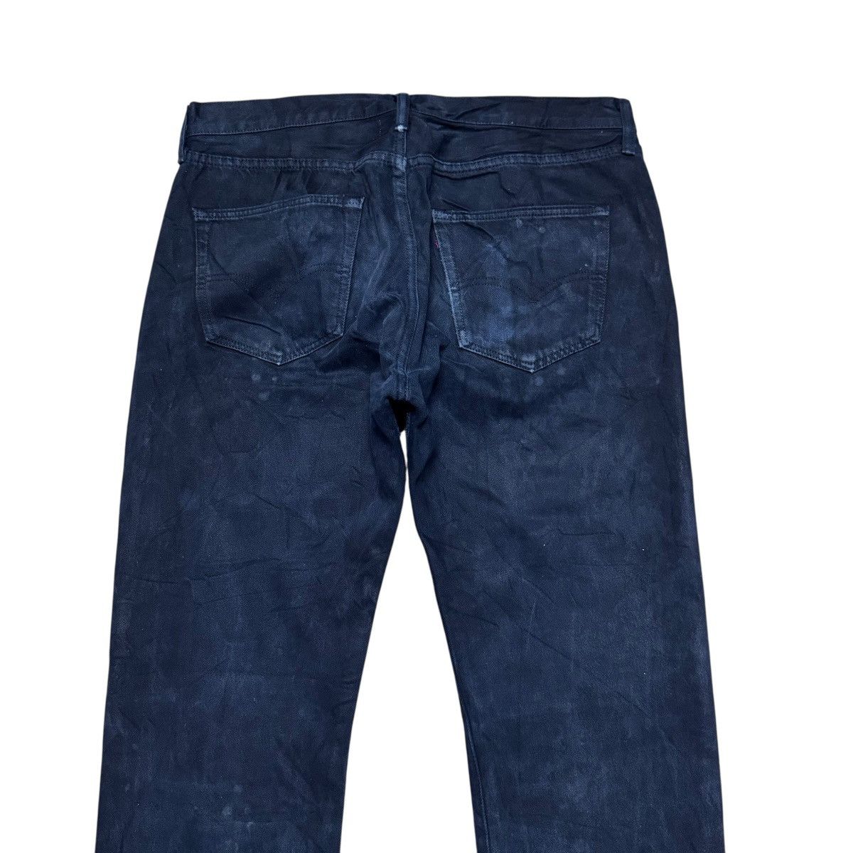 Beams Japan × Levi's Remake By AND TEMA Levis 501 Black Denim Jeans Open Leg Size US 36 / EU 52 - 11 Thumbnail