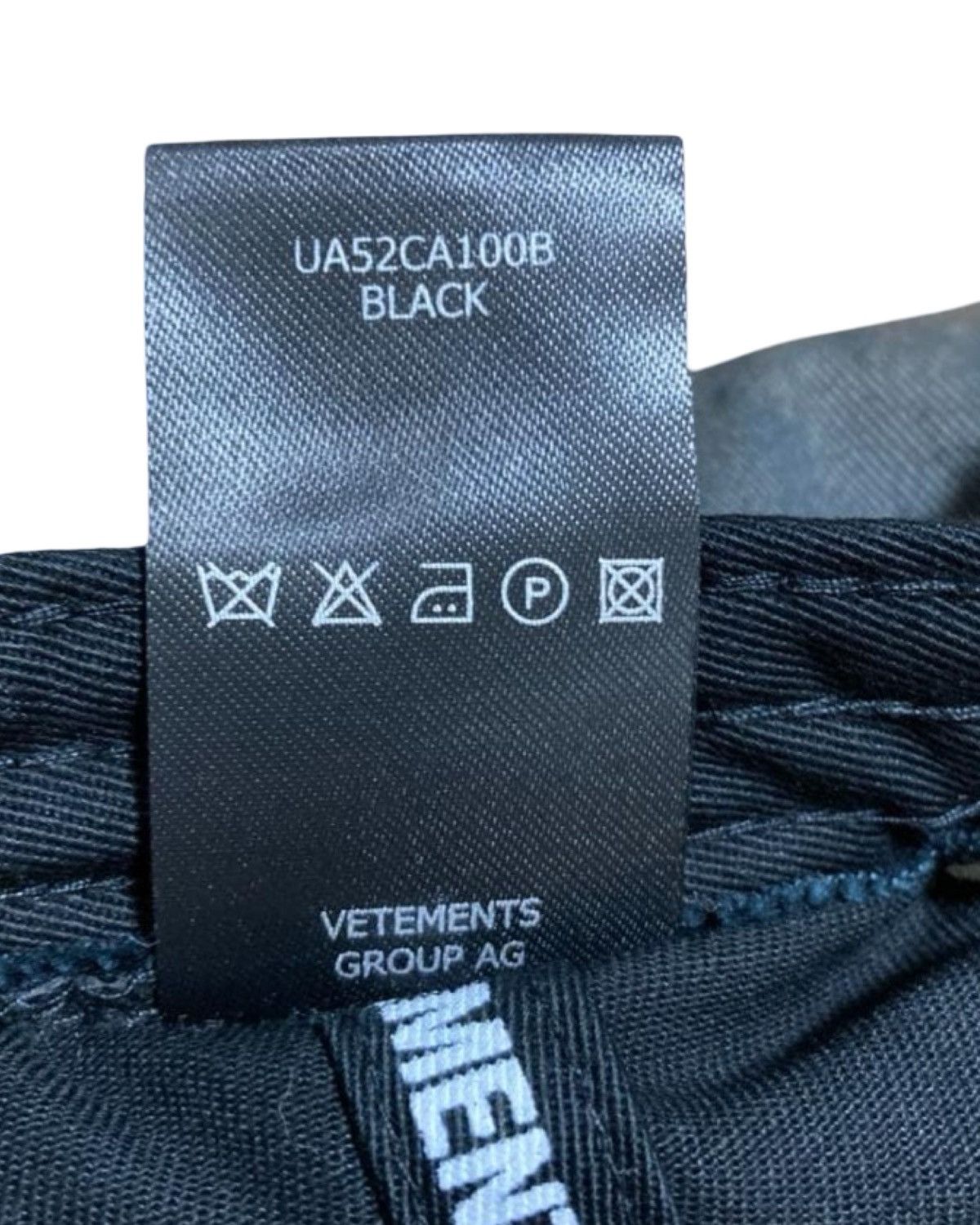 Vetements Vetements Upside Down Anarchy Logo Cap Size ONE SIZE - 6 Thumbnail
