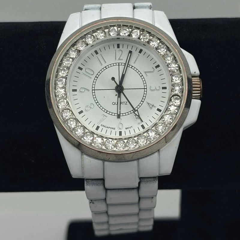 Other White Retro Men’s Watch Size ONE SIZE - 1 Thumbnail