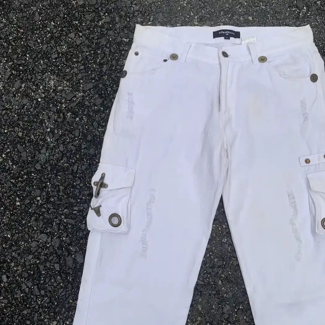 In The Attic IN THE ATTIC Homme Utility Seditionaries Bondage Cargo Pants Size US 30 / EU 46 - 8 Thumbnail