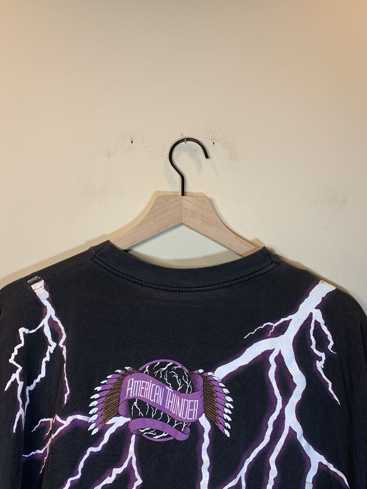 Vintage RARE* Vintage 90s American Thunder Feel The Wind Eagle Shirt Size US L / EU 52-54 / 3 - 8 Thumbnail