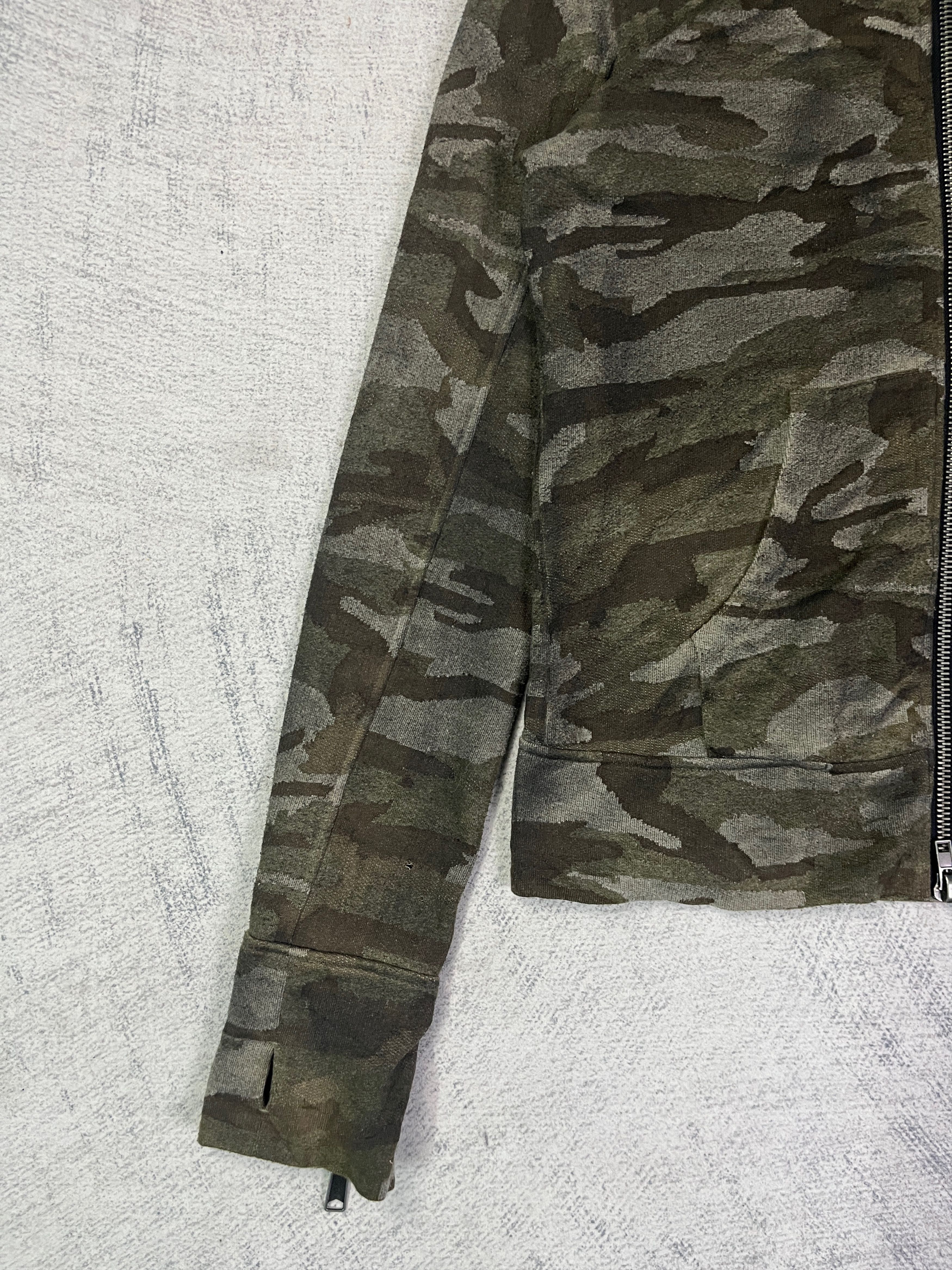 BUFFALO BOBS Buffalo Bobs Camo Military Style Zip Up Hoodie Size US M / EU 48-50 / 2 - 4 Thumbnail