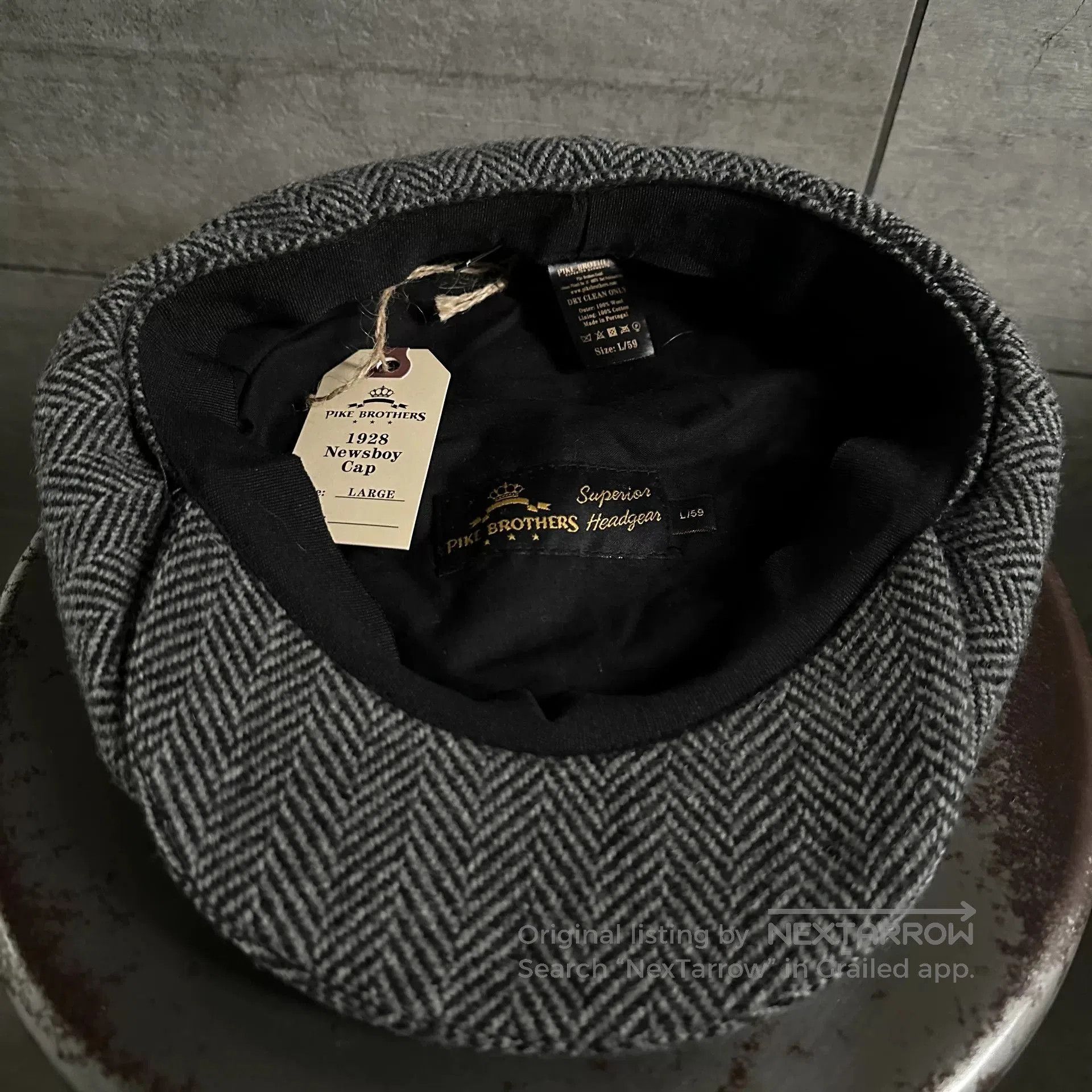 Pike Brothers PIKE BROTHERS 1928 Retro English Wool Newsboy Cap. Size ONE SIZE - 3 Thumbnail
