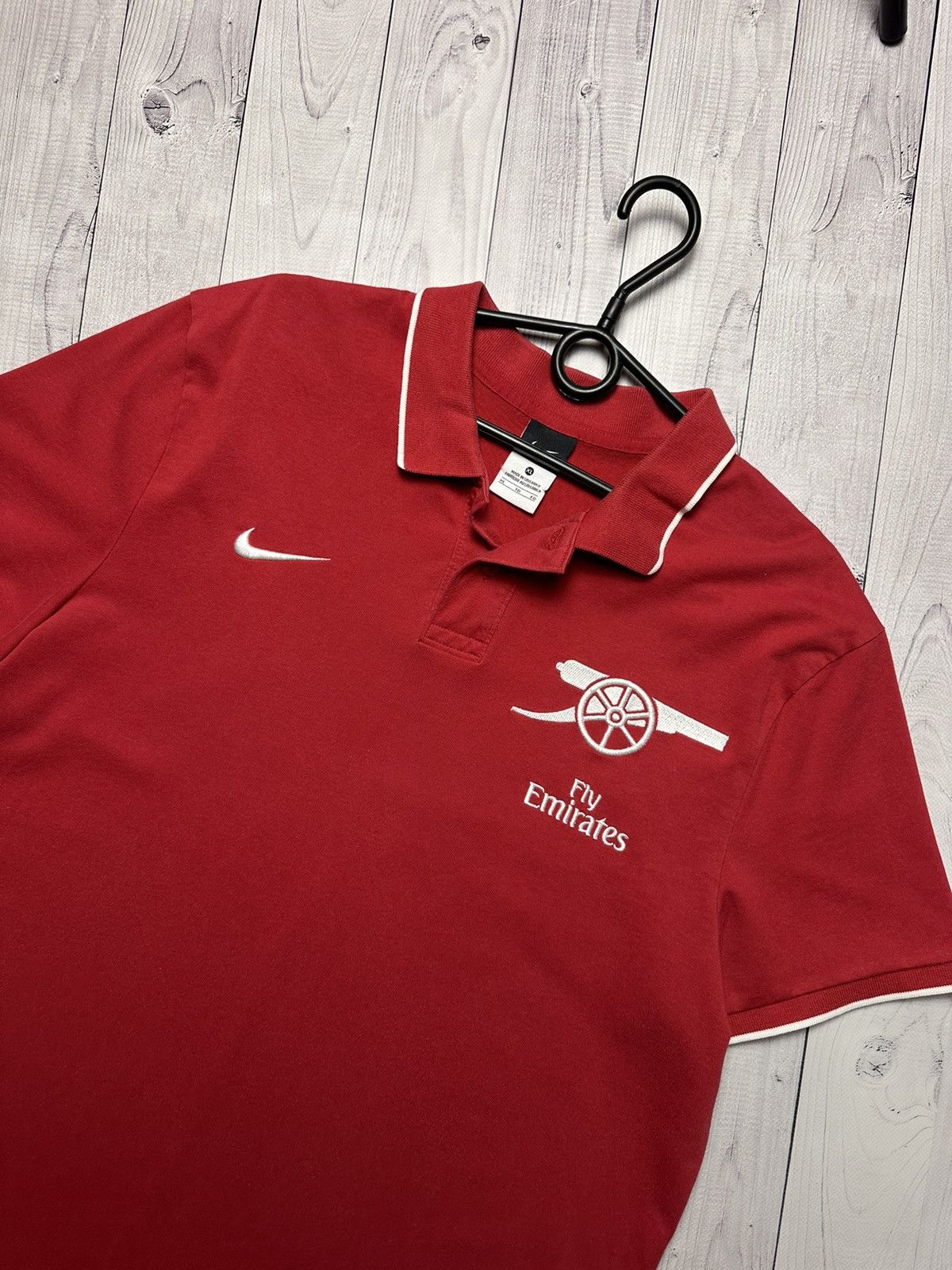 Nike Vintage Nike Arsenal polo logo Gunners size XL Size US XL / EU 56 / 4 - 2 Thumbnail