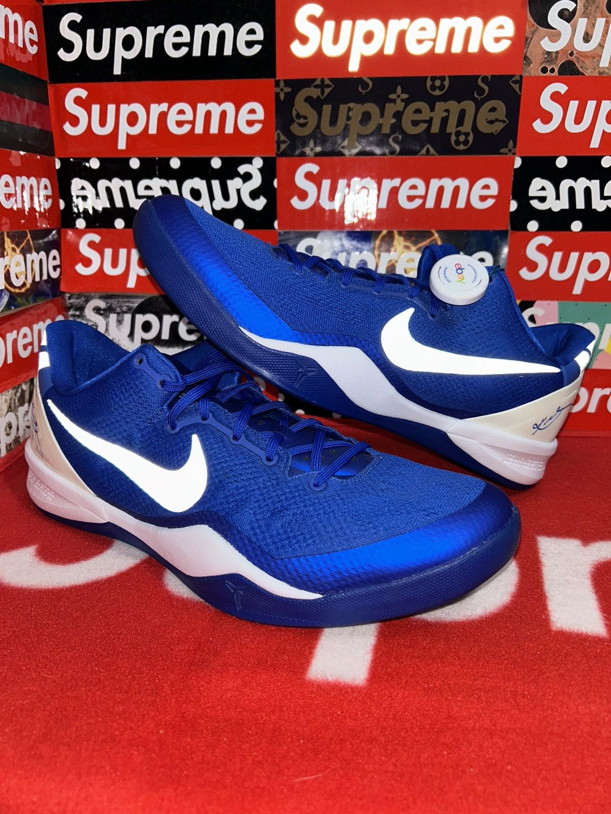 Nike Nike Kobe 8 TB Game Royal 599520-402 size 13 Size US 13 / EU 46 - 1 Thumbnail