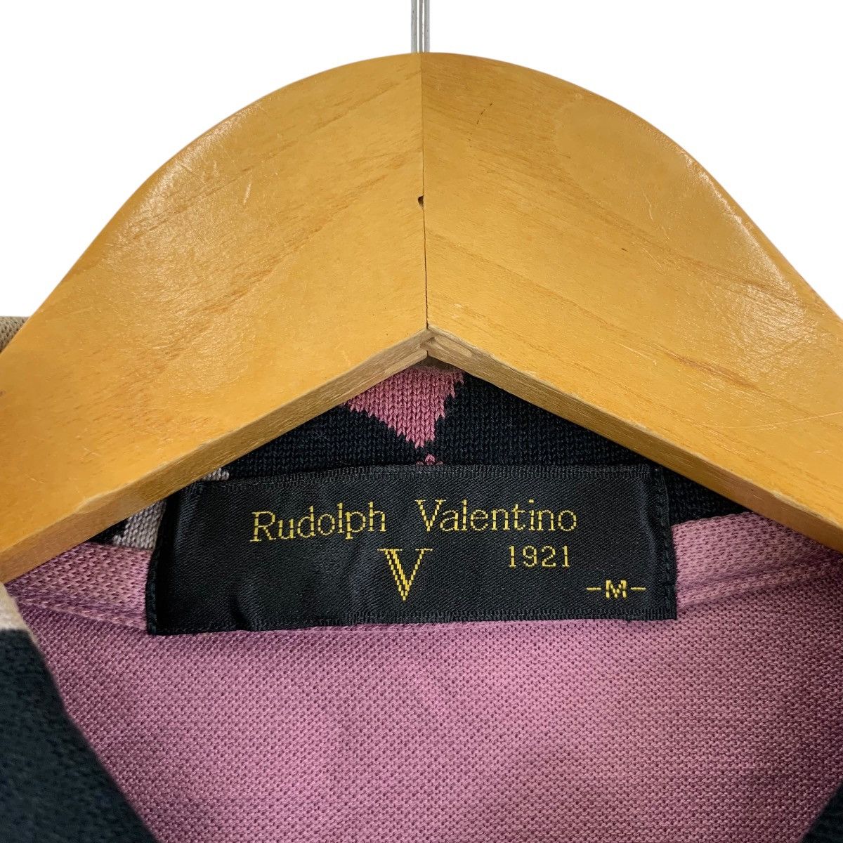 Vintage Vintage RUDOLPH VALENTINO ITALY Embroidered Polo Size M / US 6-8 / IT 42-44 - 6 Thumbnail