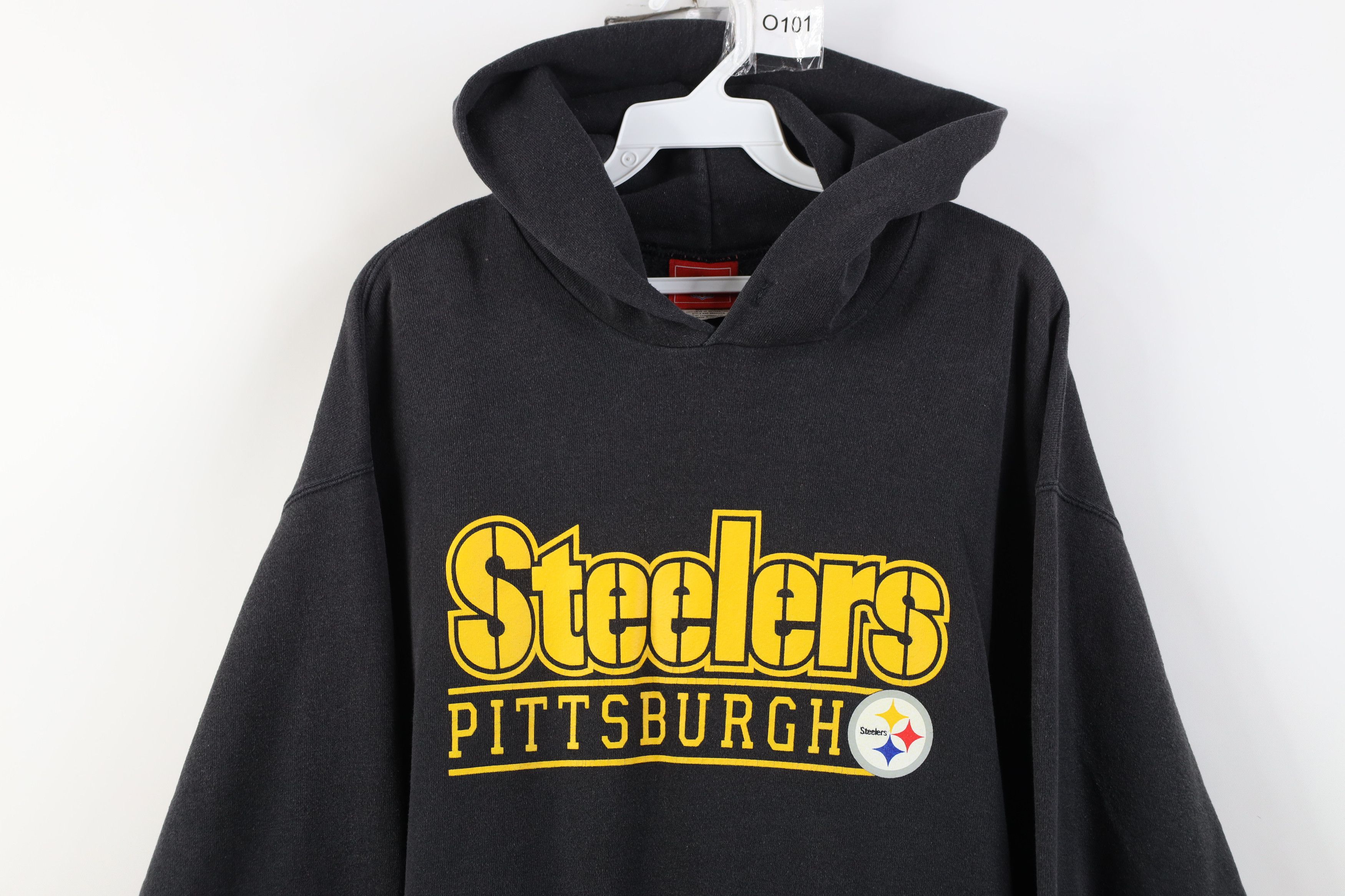 Vintage Vintage Y2K NFL Pittsburgh Steelers Hoodie Sweatshirt Size US M / EU 48-50 / 2 - 2 Thumbnail
