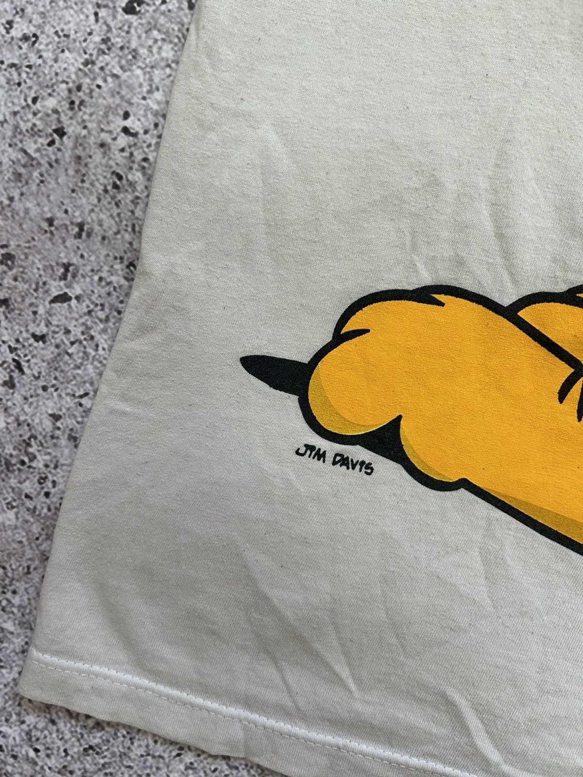 Cartoon Network × Vintage Vintage 90’s Pinch Me And You Are Dead Cat Garfield T-Shirt Size US L / EU 52-54 / 3 - 11 Thumbnail