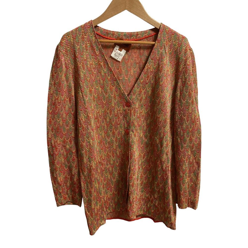 Missoni Missoni Missoni Jacquard Knit Cardigan Textile Tops DUTY FREE for USA Size ONE SIZE - 1 Thumbnail