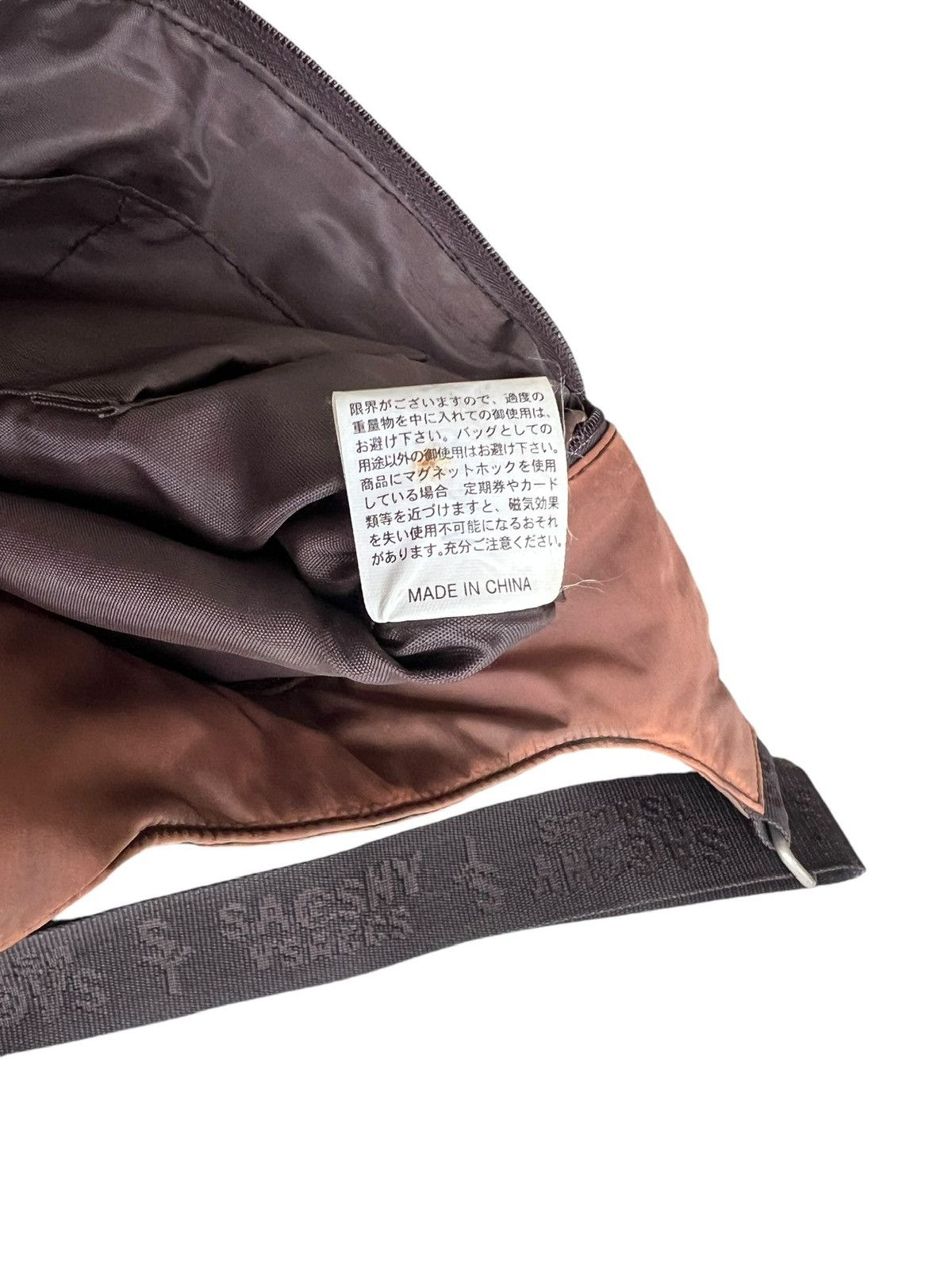 Yohji Yamamoto Yohji Yamamoto Y’S accs Sacsny Sunfaded Sling Bag Size ONE SIZE - 9 Thumbnail