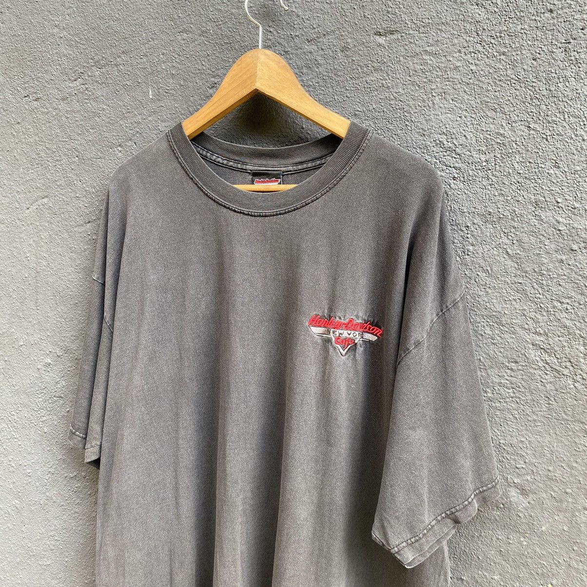Harley Davidson Thrashed Faded Vintage 90s Harley Davidson ERD GRUNGE TSHIRT Size US XXL / EU 58 / 5 - 2 Thumbnail