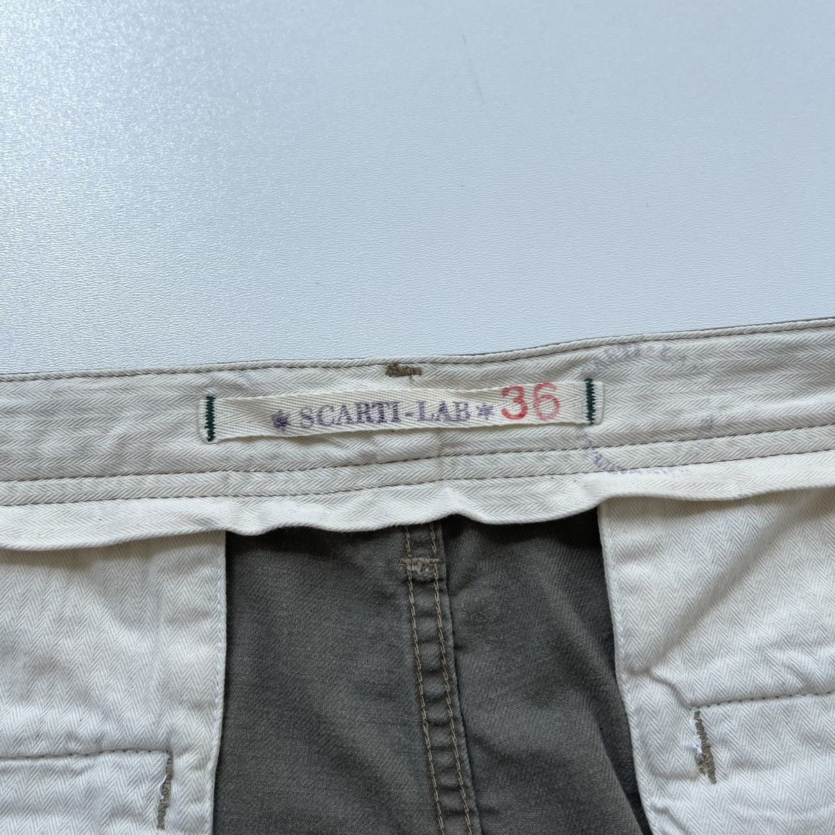 Scarti-Lab Scarti-Lab 101 2013 Vintage Cotton Chino Pants Green Casual Size US 36 / EU 52 - 8 Thumbnail