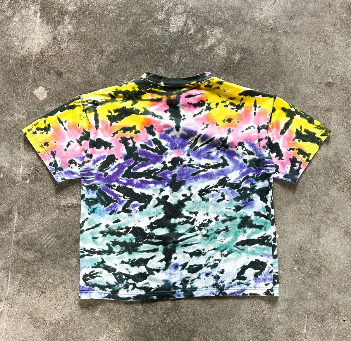 Louis Vuitton SS19 Plain Rainbow Tie-Dye T-Shirt Size US M / EU 48-50 / 2 - 2 Thumbnail