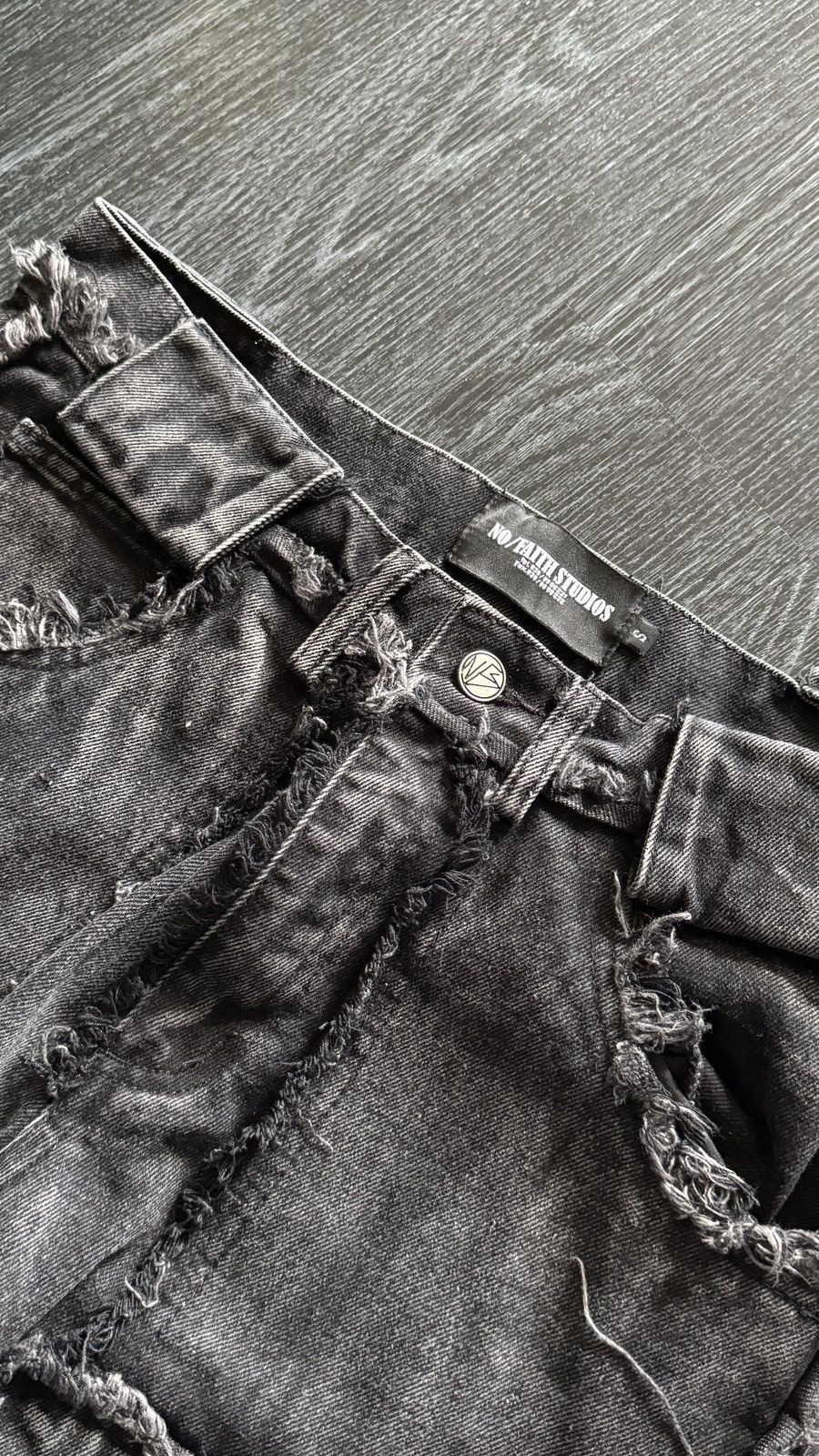 No Faith Studios No Faith Studios Flared Denim Size US 30 / EU 46 - 3 Thumbnail