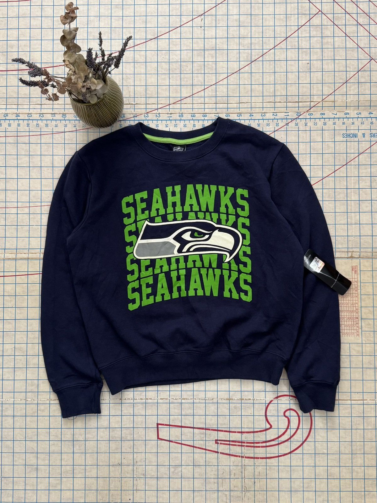 NFL NWT NFL Team Apparel Seattle Seahawks Crewneck Sweater Small Size US S / EU 44-46 / 1 - 2 Thumbnail