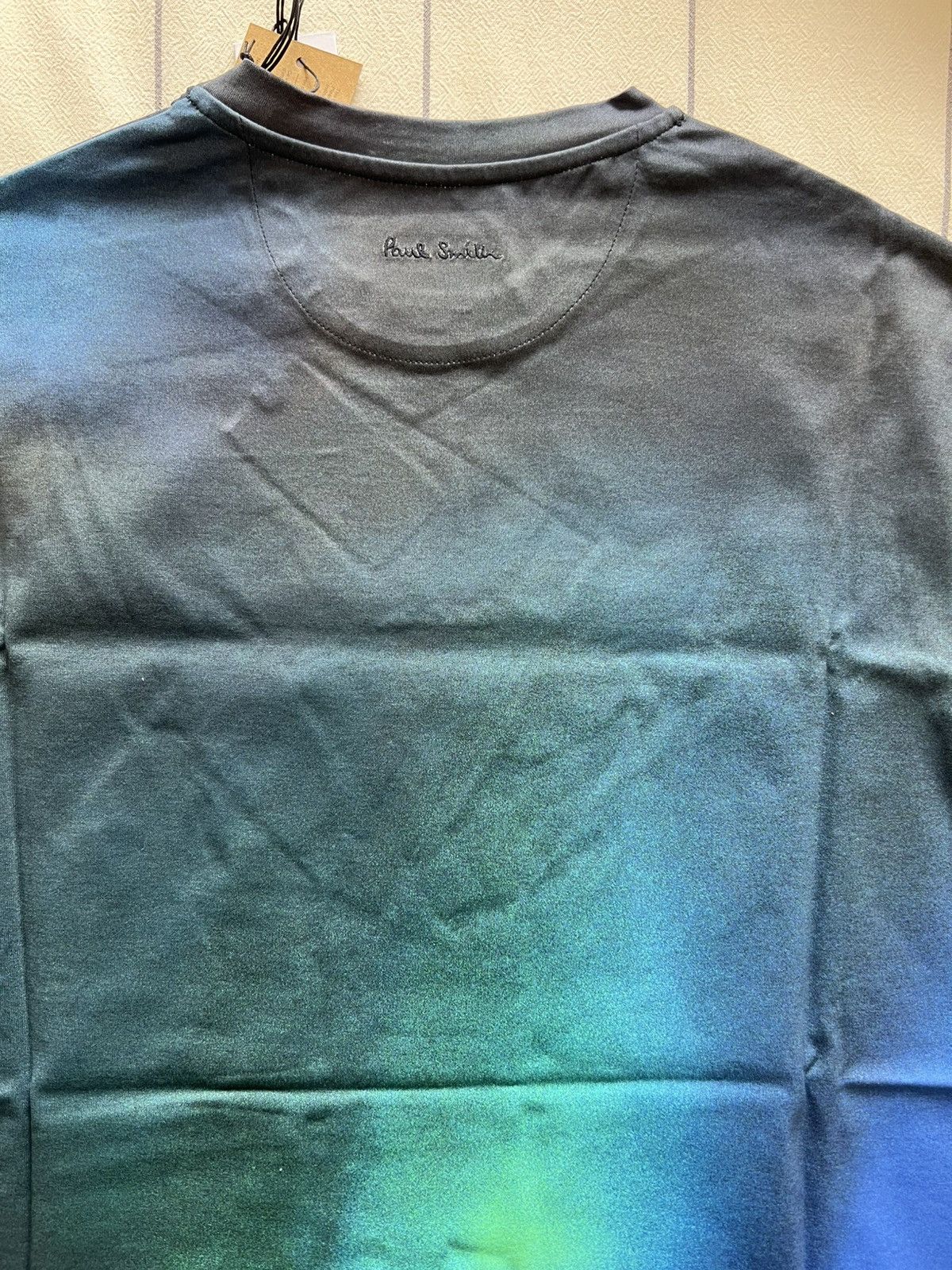 Paul Smith Paul Smith Blue Torch Light Cotton T-Shirt Size US L / EU 52-54 / 3 - 8 Thumbnail