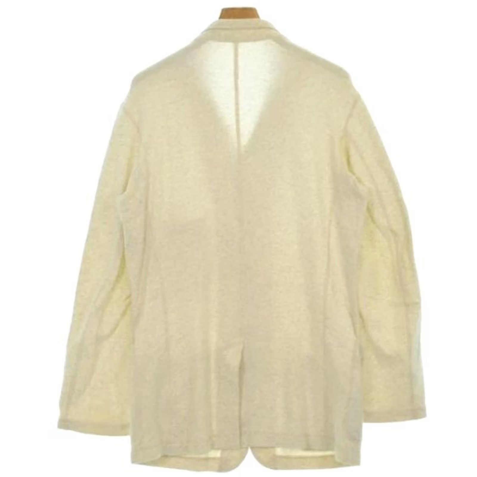 Yohji Yamamoto Yohji Yamamoto Jacket Cotton Beige Size 2 Men's Tailored Jacket Pre-owned Size US S / EU 44-46 / 1 - 2 Thumbnail
