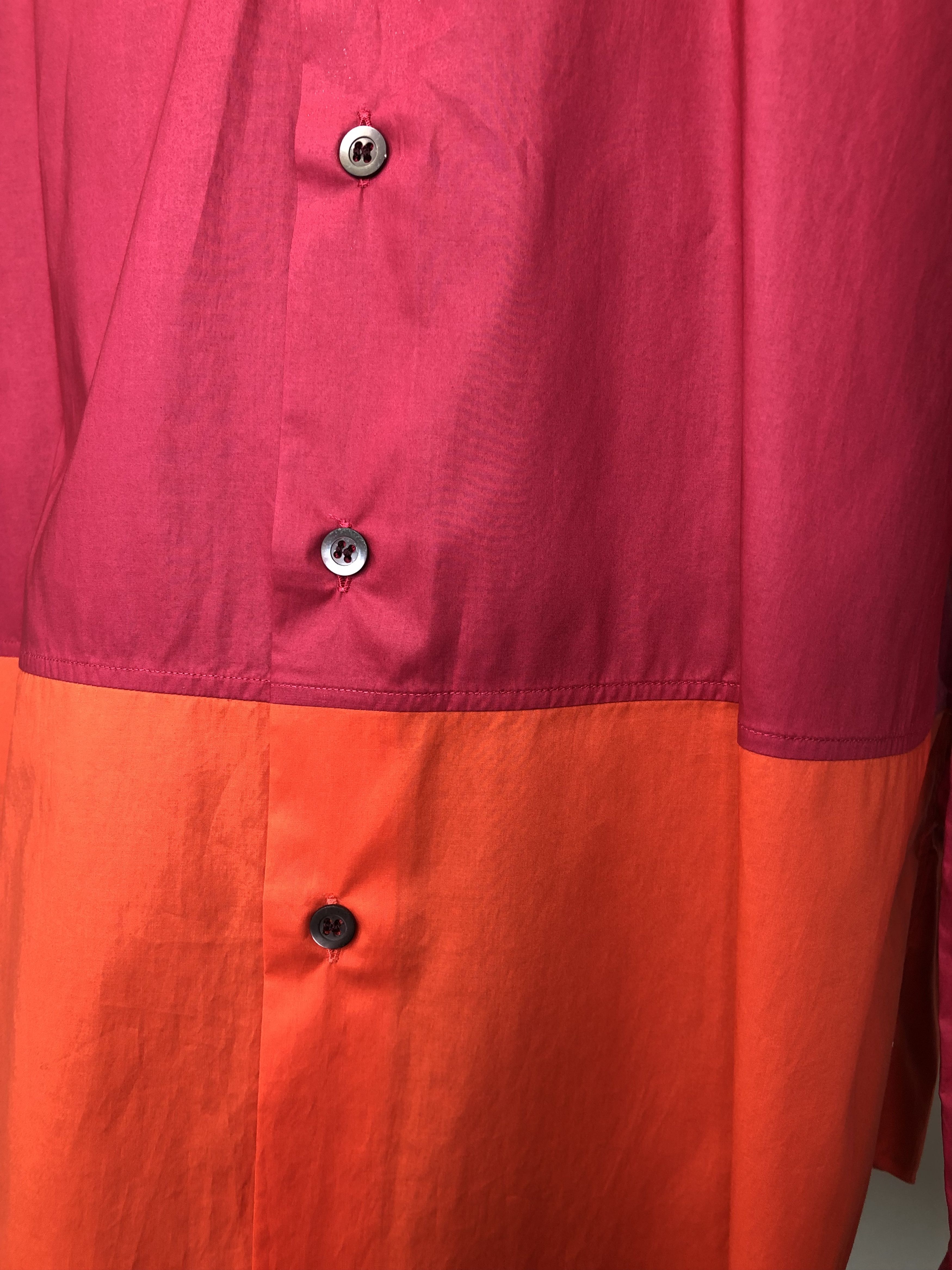 Dries Van Noten Dries Van Noten Colour Block Shirt Size US L / EU 52-54 / 3 - 5 Thumbnail
