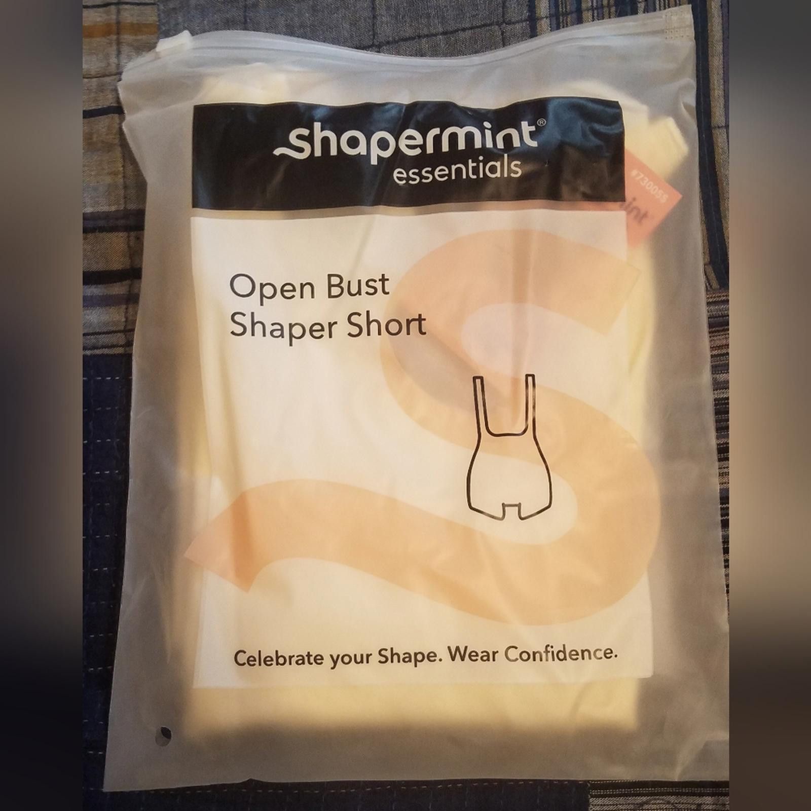 Designer NWT Shapermint Essentials Open Bust Shaper Short Beige XL Size ONE SIZE - 1 Thumbnail