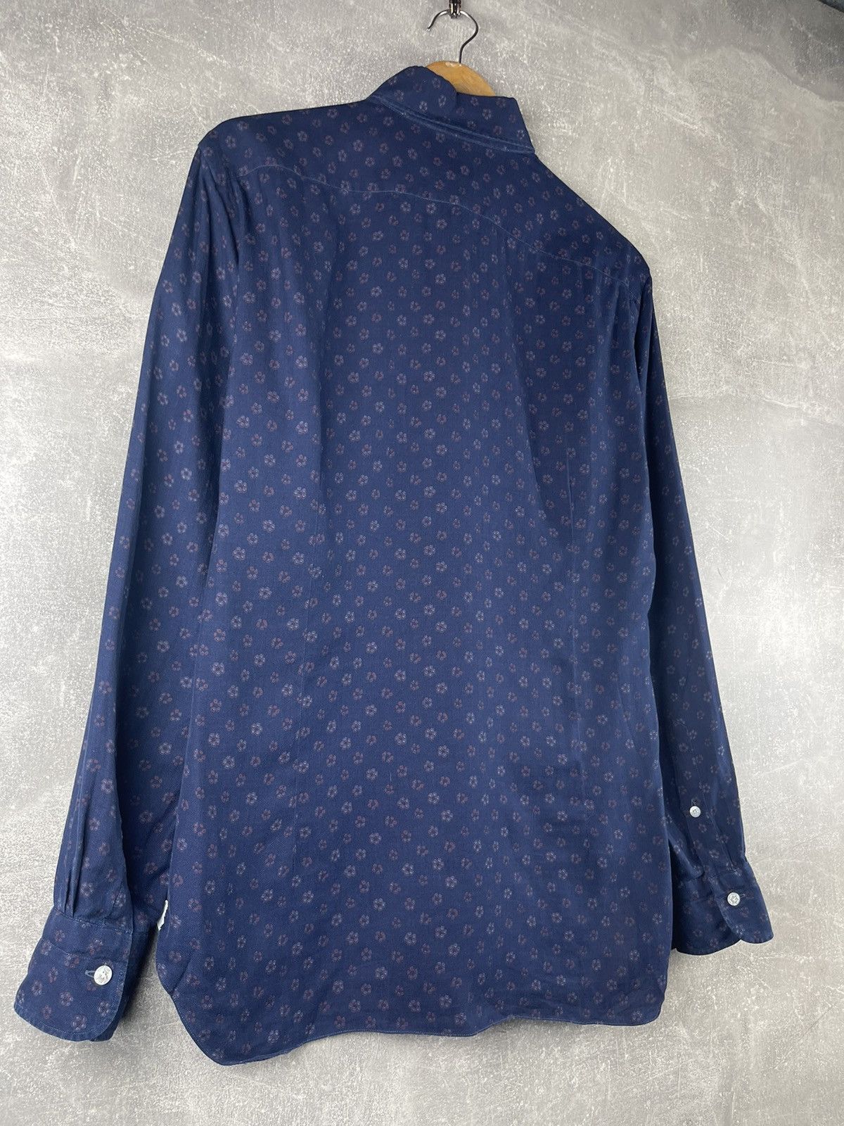 Barba Napoli Barba Napoli Patterned Cotton Shirt Men’s Size 40 Size US M / EU 48-50 / 2 - 7 Thumbnail