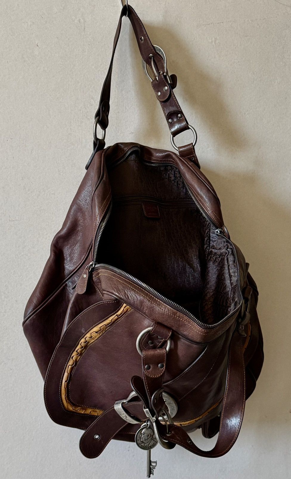 Dior Dior - John Galliano - SS2006 XL Gaucho - Saddle Work Bag Size ONE SIZE - 21 Thumbnail