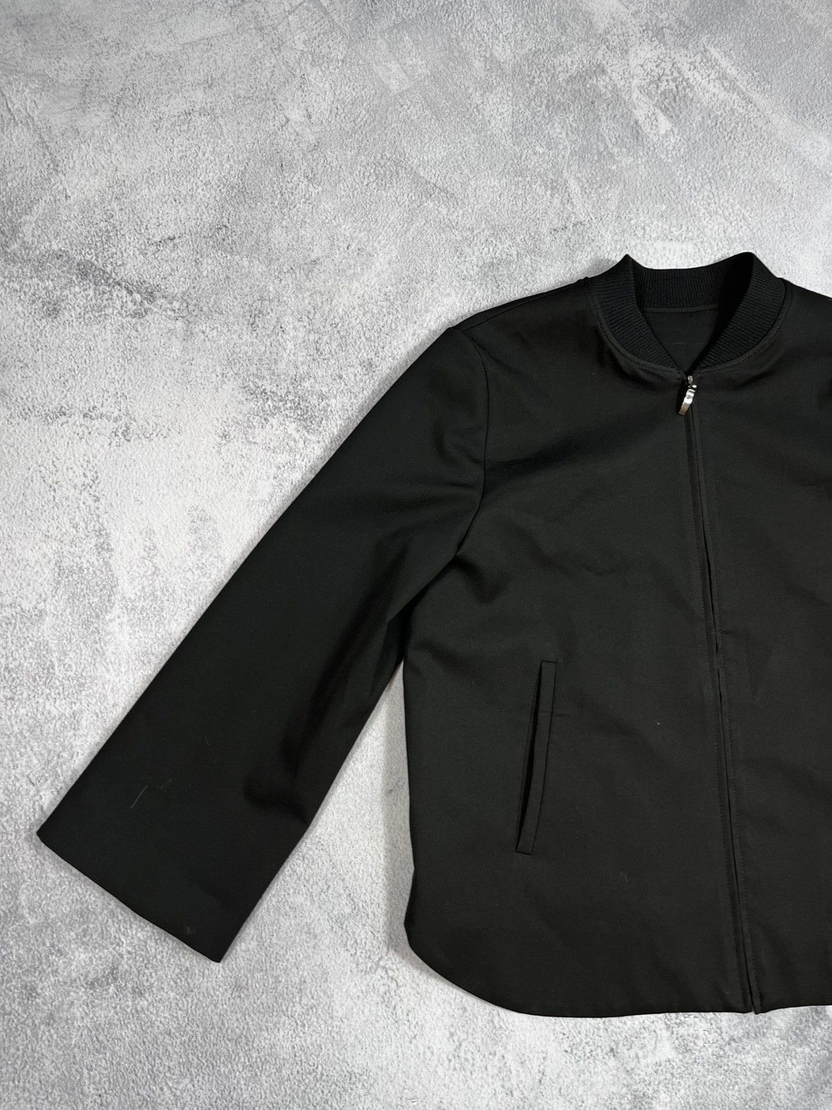 20471120 × Japanese Brand Vintage Y2K Japan Yohji style bomber jacket avant gardre Size S / US 4 / IT 40 - 4 Thumbnail