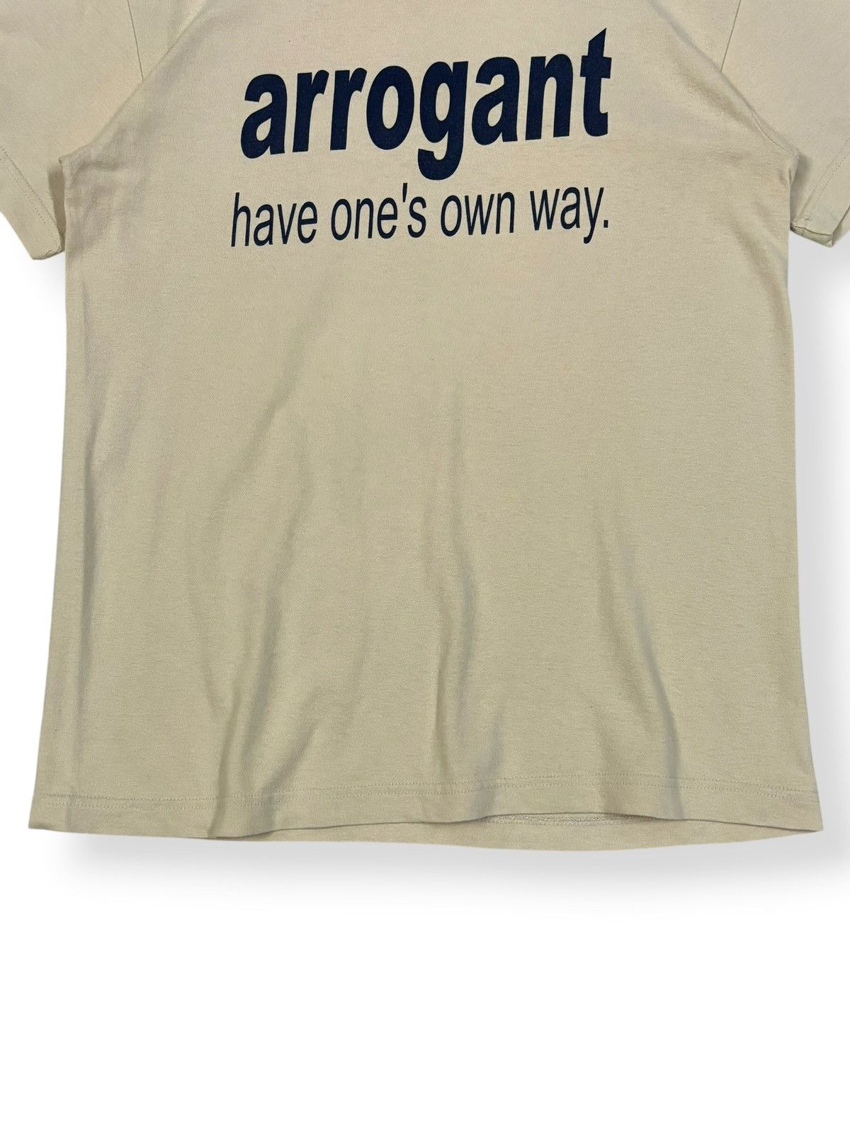 Takeo Kikuchi Vintage Takeo Kikuchi “Arrogant Have One’s Own Way” T-shirt Size US M / EU 48-50 / 2 - 8 Thumbnail