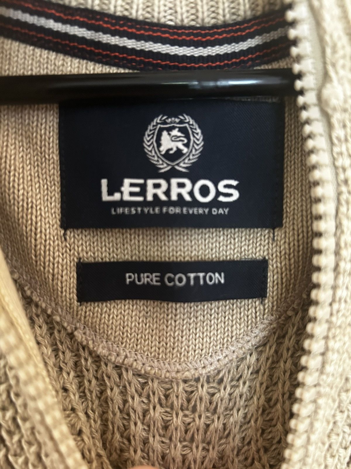 Other Lerros 1/4 Zip, beige, XL Size US XL / EU 56 / 4 - 5 Thumbnail