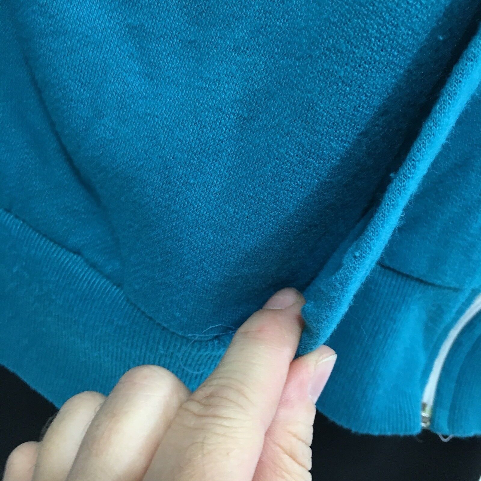 Other Vtg Sun Spots Aqua Blue COLOR BLOCK Zip Warm Up Jacket Size US XL / EU 56 / 4 - 5 Thumbnail