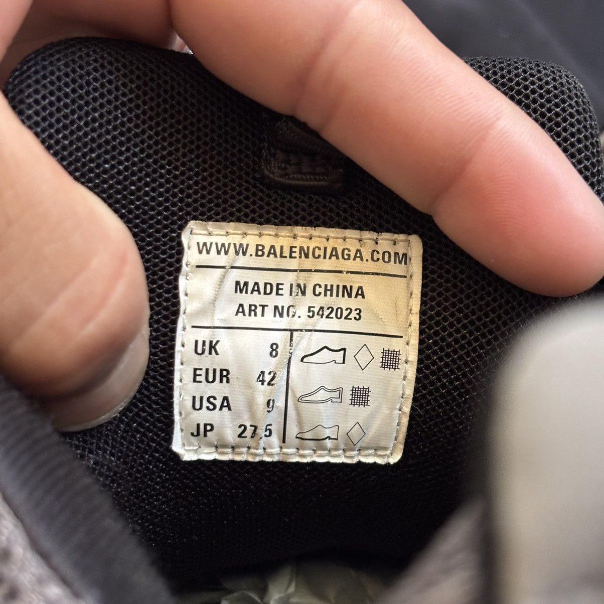 Balenciaga Balenciaga Track Sneakers Size 42 (9US) Worn Lightly Og All Size US 9 / EU 42 - 8 Thumbnail