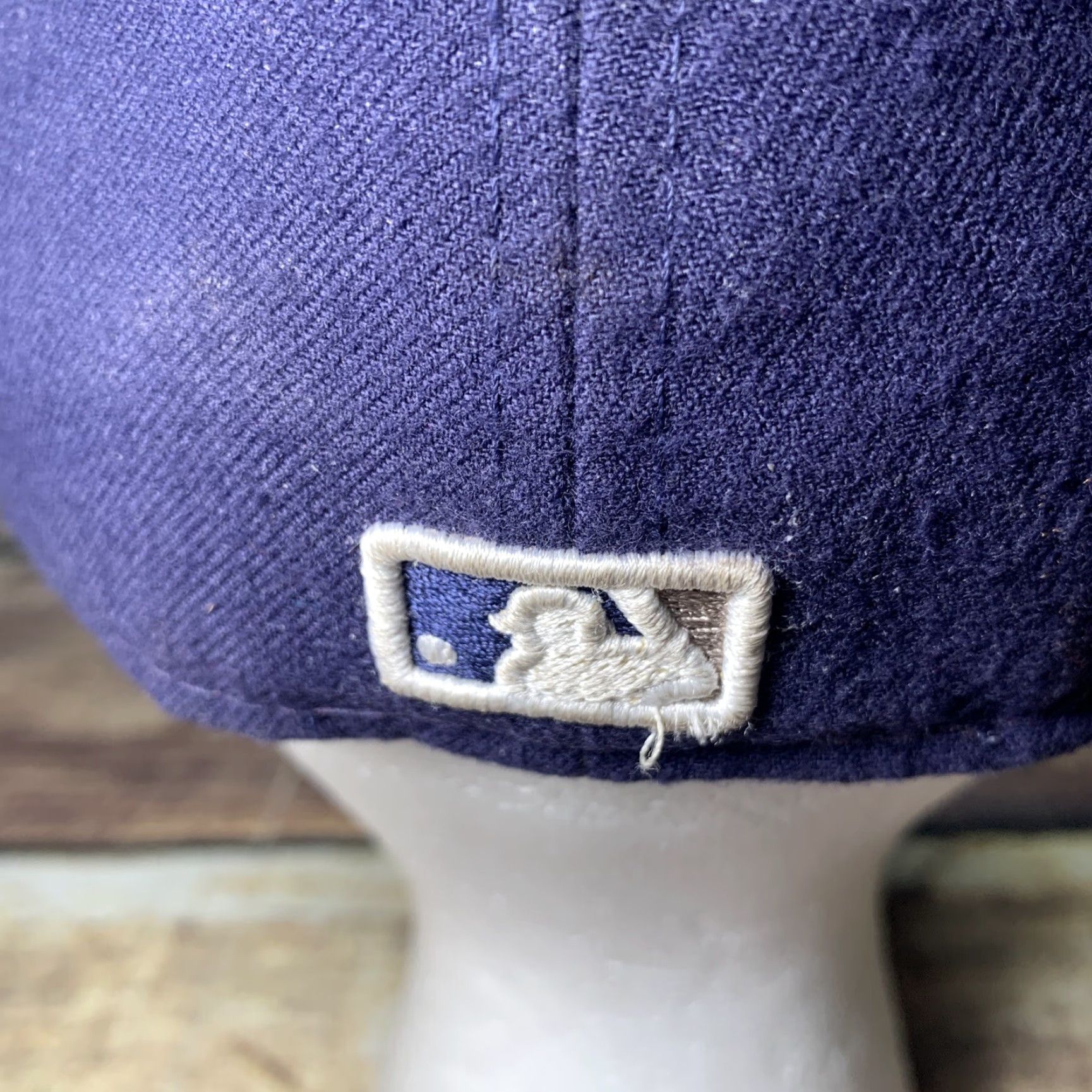 New Era San Diego Padres SD MLB Hat Cap New Era 59Fifty Navy Mens Casual Baseball Cap 6 7/8 Authentic Collection Size ONE SIZE - 5 Thumbnail