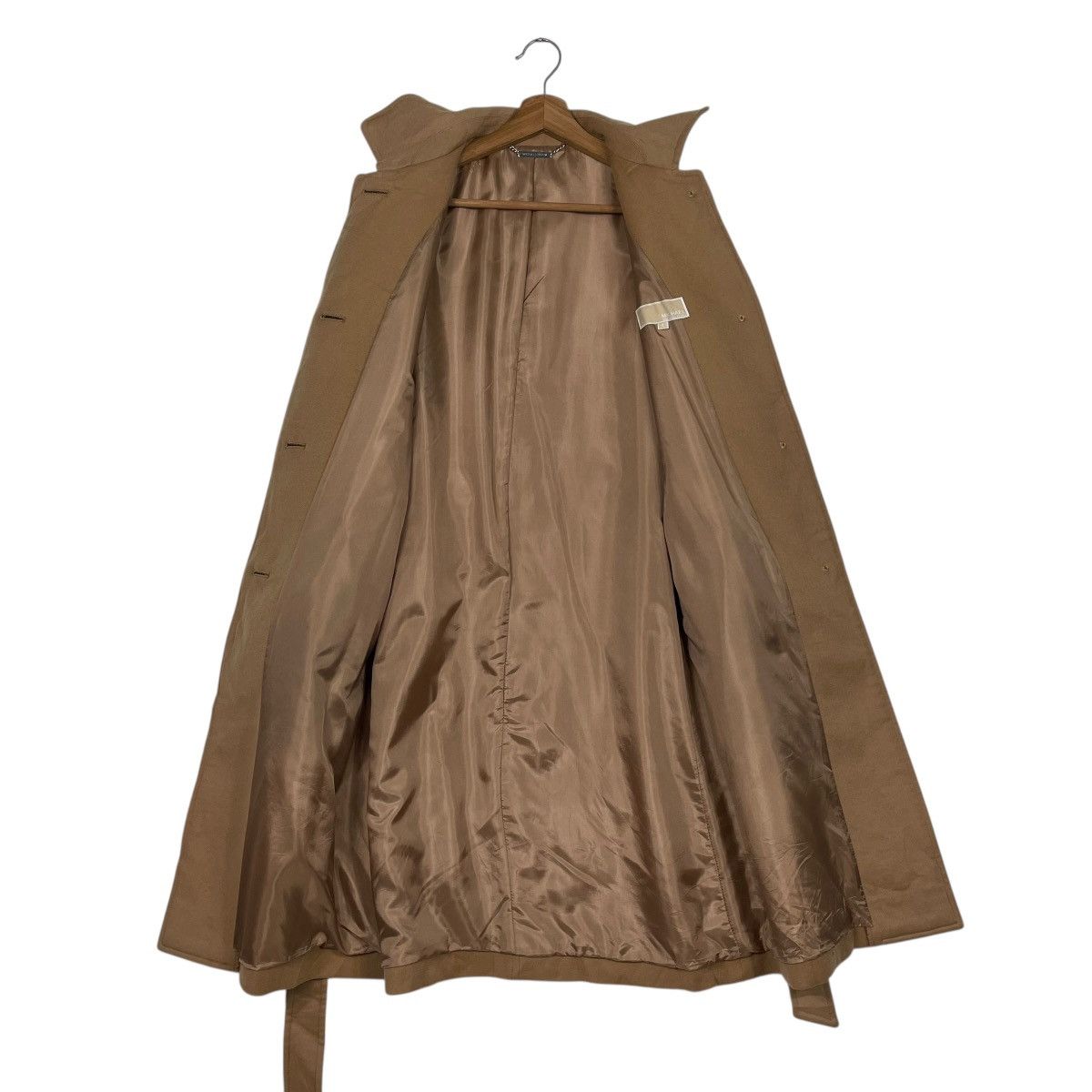 Michael Kors Michael Kors Brown Wool Trenchcoat Size M / US 6-8 / IT 42-44 - 12 Thumbnail