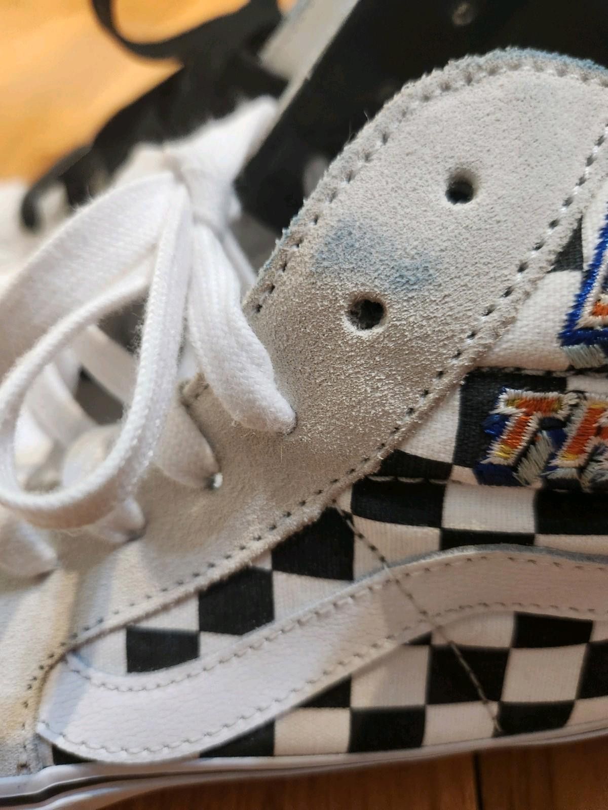 Vans SUPREME x VANS Sk8-Hi F**k The World - Beige 2019 SZ 10 Size US 10 / EU 43 - 7 Thumbnail