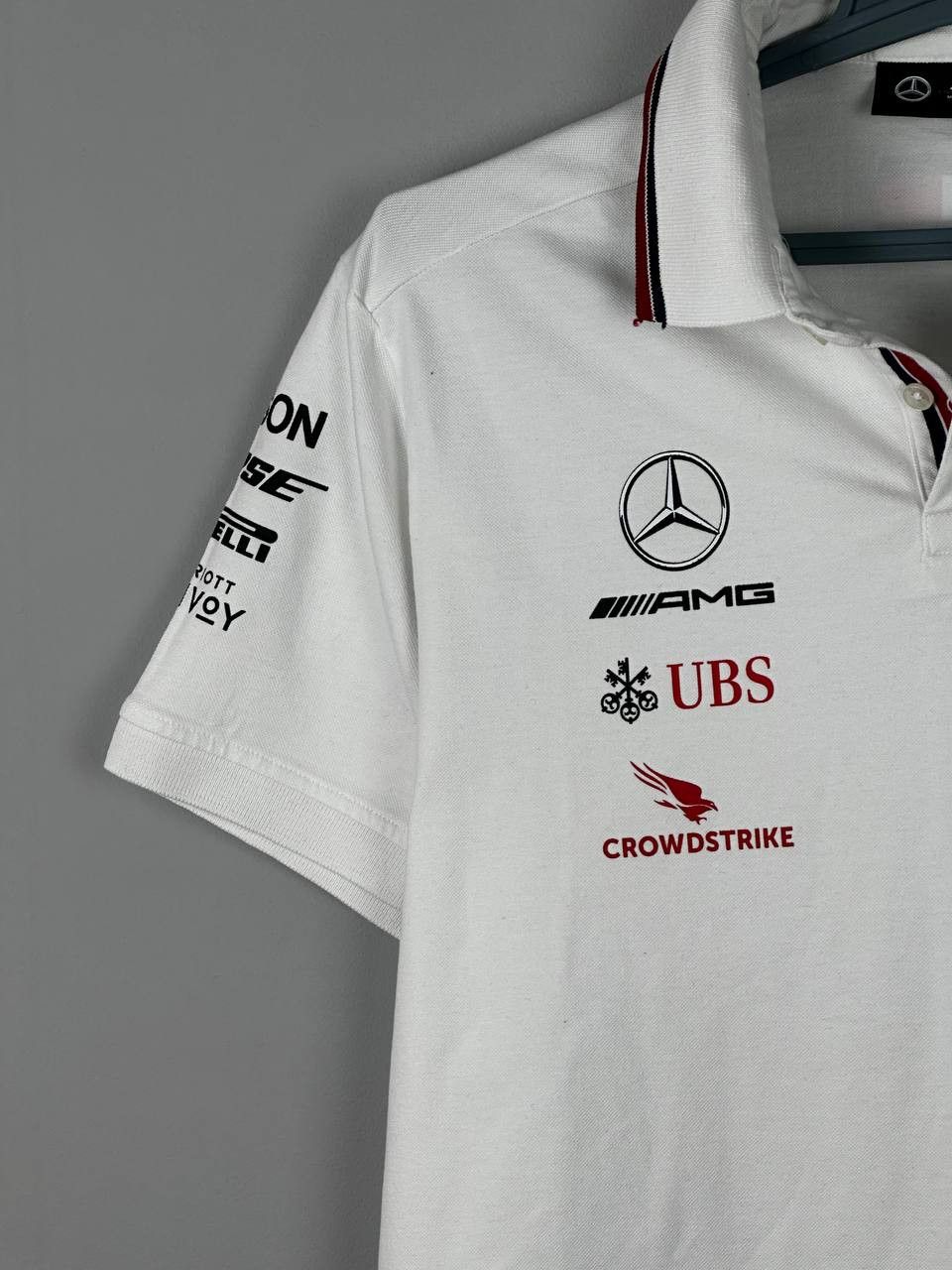Formula 1 F1 Mercedes-Benz AMG Petronas Team Polo Shirt Size US XL / EU 56 / 4 - 5 Thumbnail