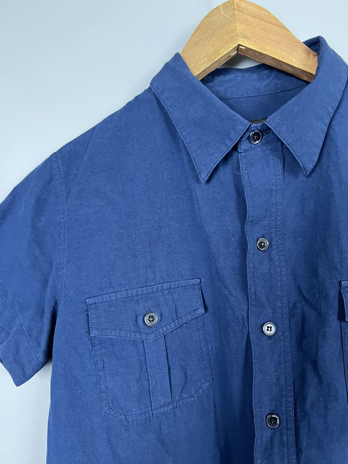 A.P.C. A.P.C. Paris vintage button up cotton linen shirt Size M / US 6-8 / IT 42-44 - 3 Thumbnail