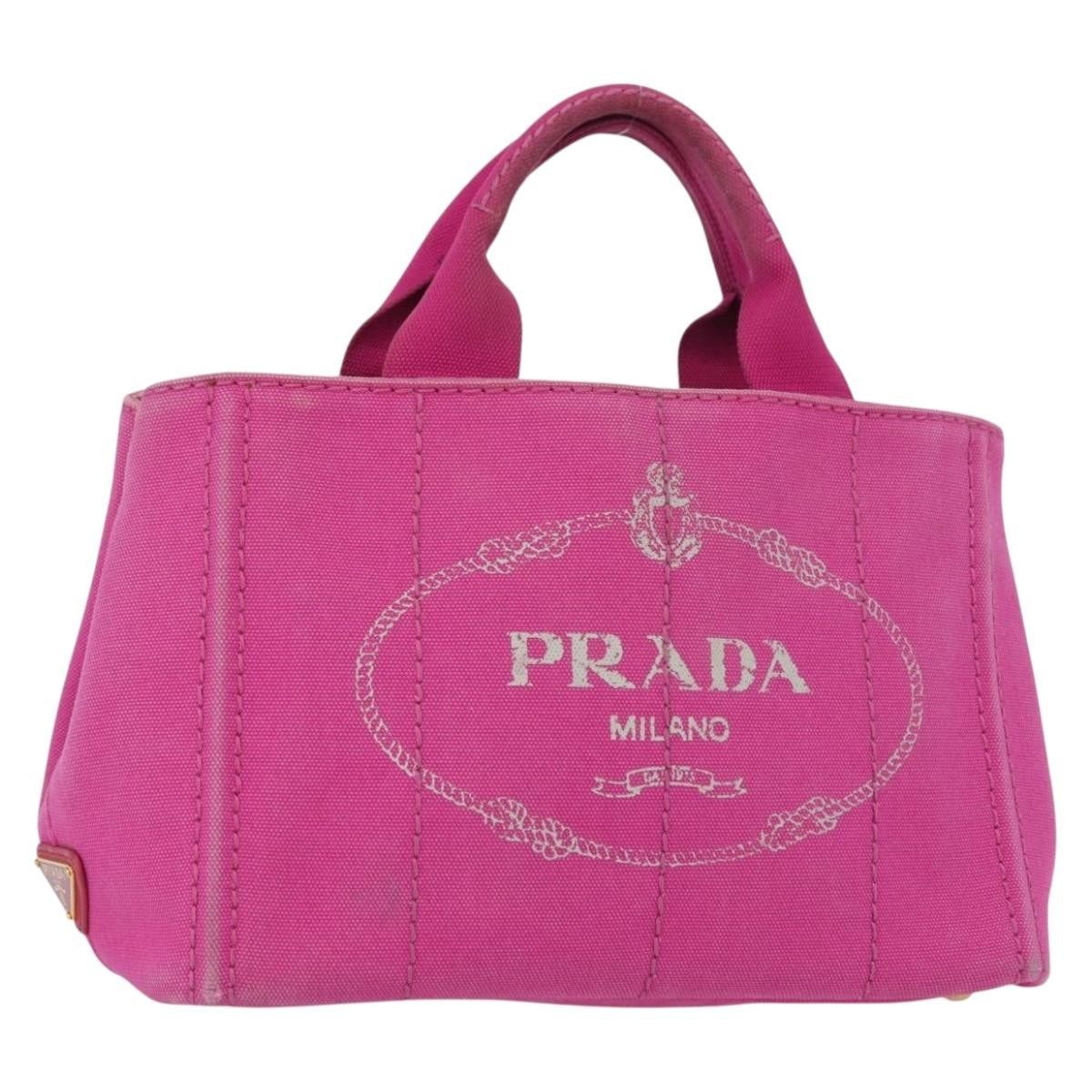Prada Prada Canapa Tote Canvas Size ONE SIZE - 1 Thumbnail