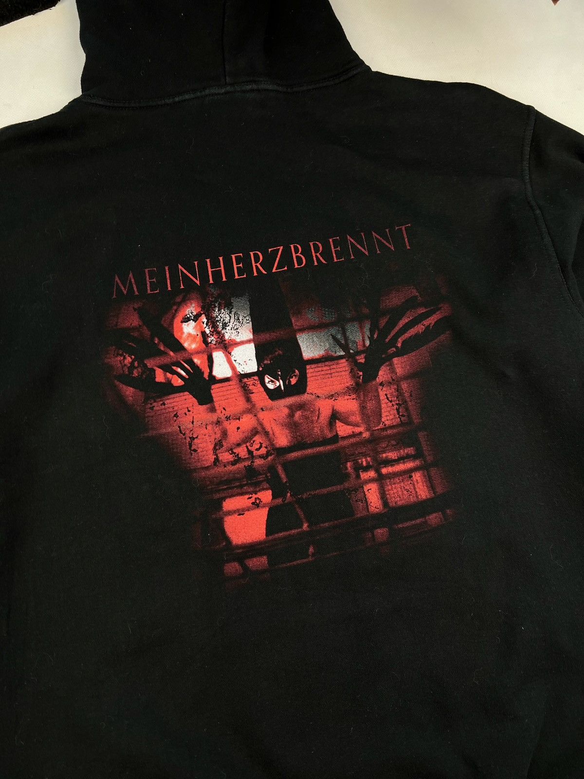Band Tees × Vintage Very Rare Rammstein hoodie horror Size US XXL / EU 58 / 5 - 7 Thumbnail