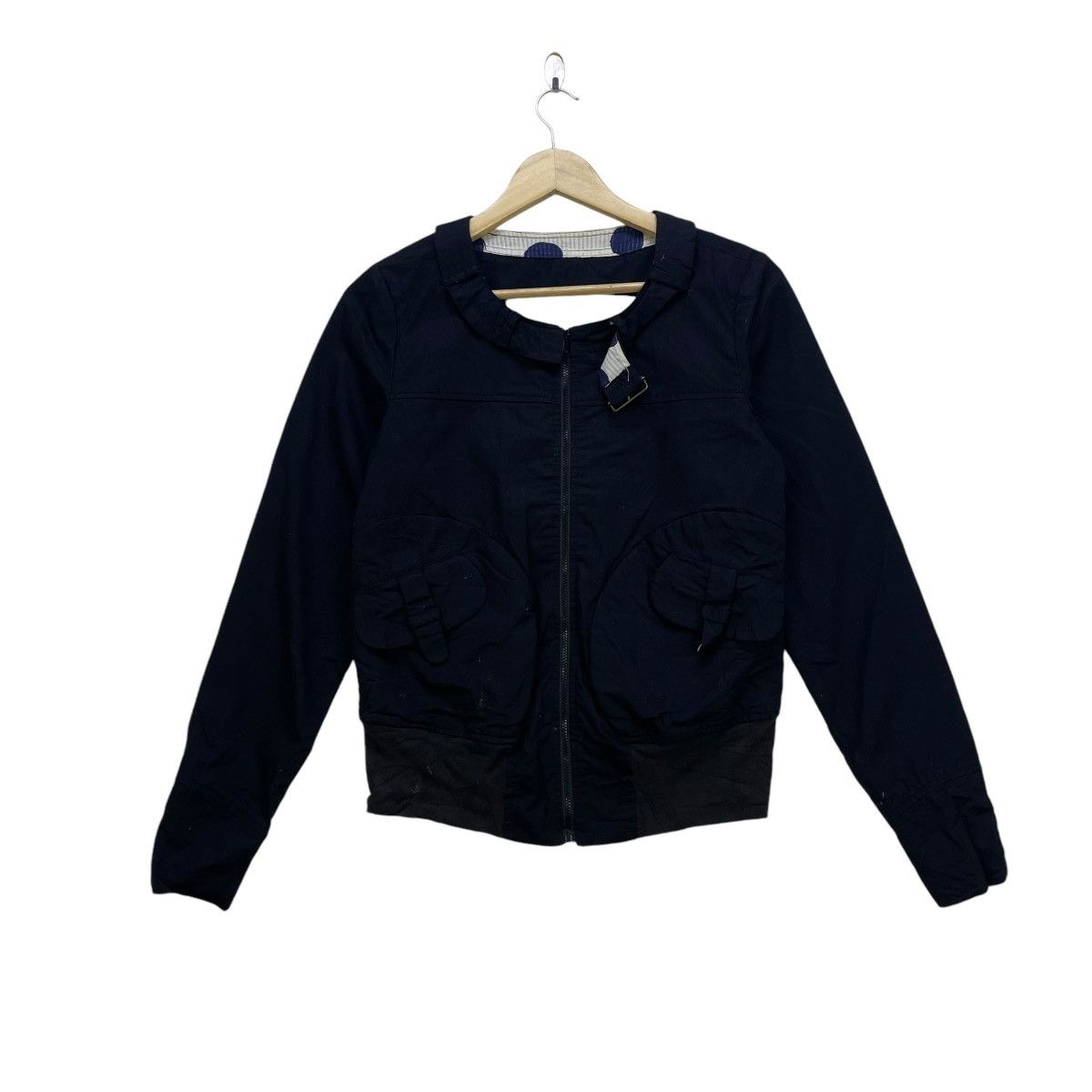 Designer × Japanese Brand Japanese Brand Collar Less Style Issey Miyake Size S / US 4 / IT 40 - 1 Thumbnail