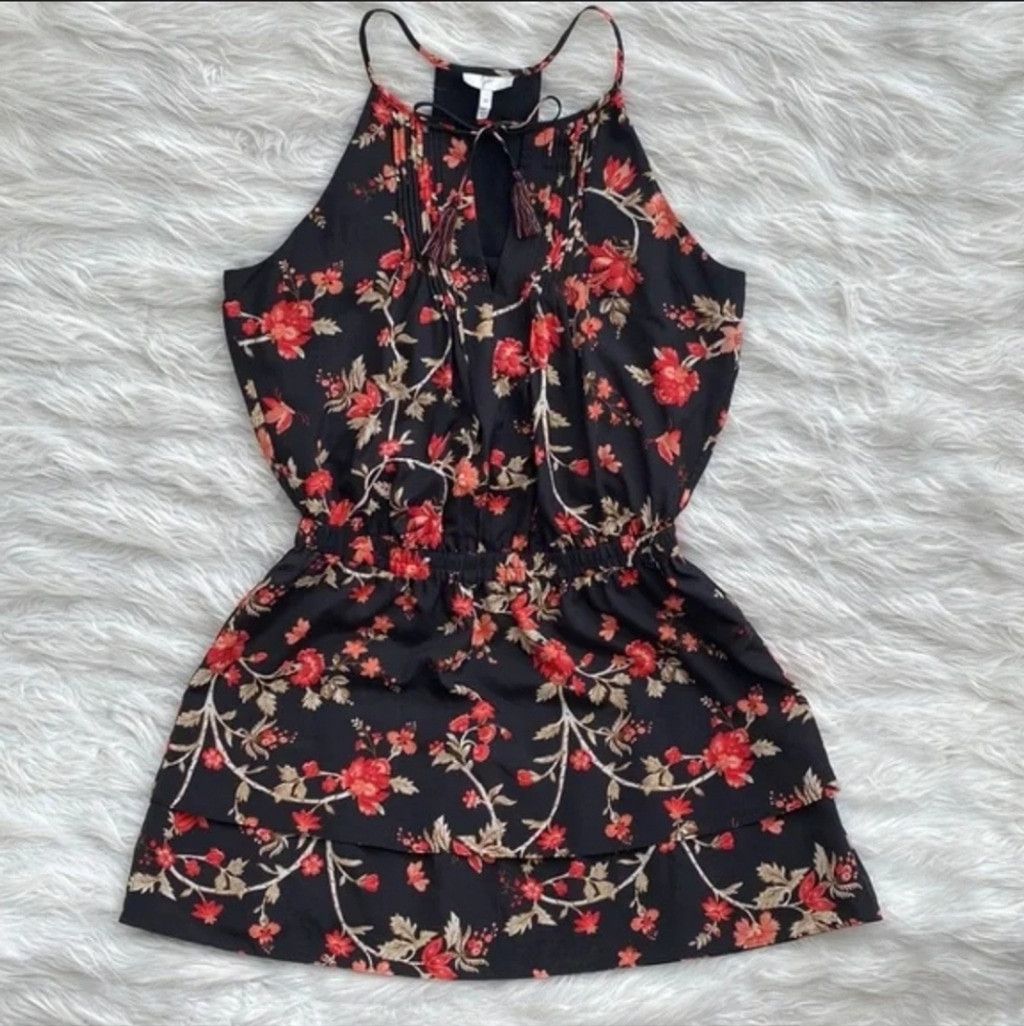 Joie NWT Joie Jossa Pintuck Pleated Floral Dress Size L / US 10 / IT 46 - 4 Thumbnail