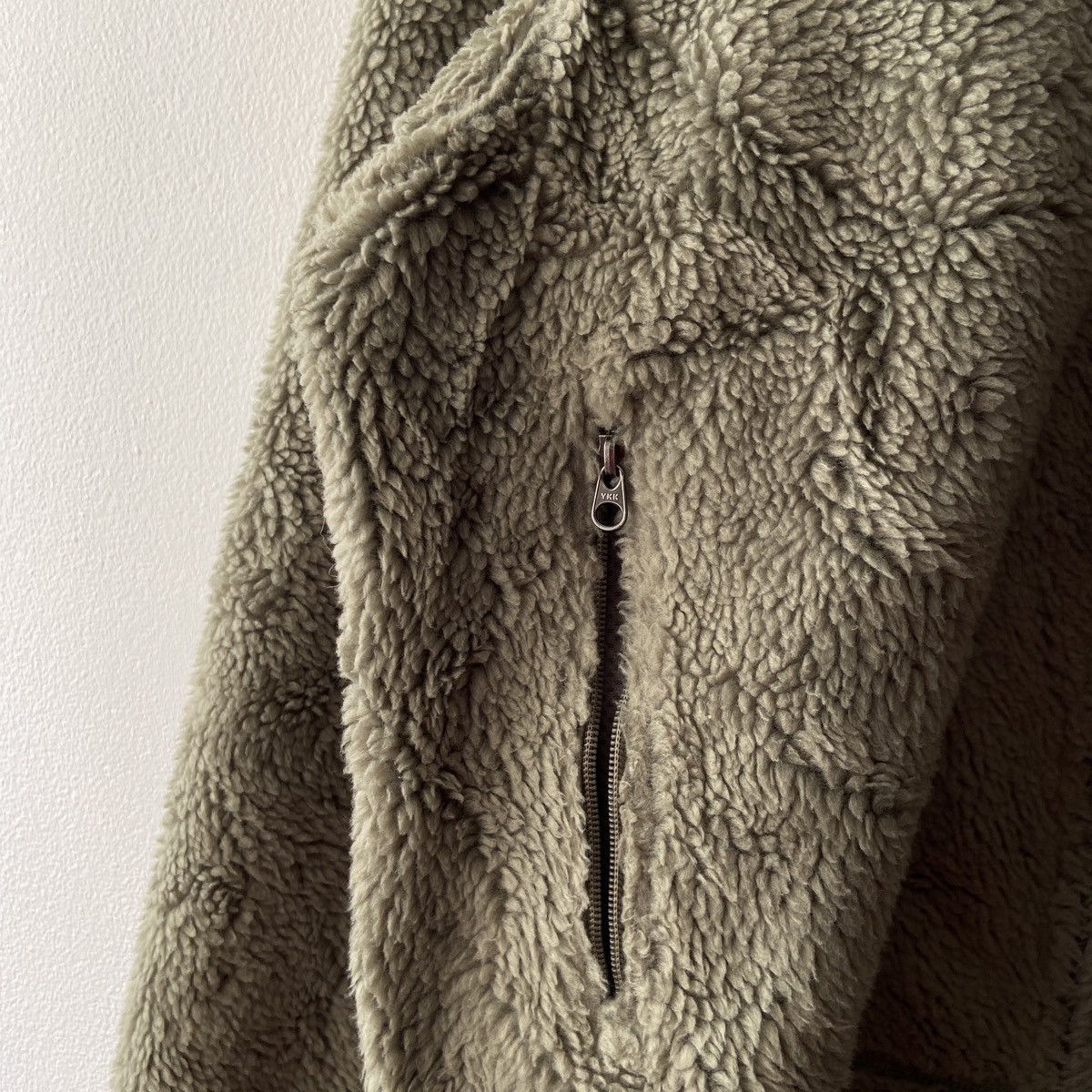 Patagonia 2004 Patagonia Retro-X Deep Pile Fleece Jacket in Moss Green Size US L / EU 52-54 / 3 - 5 Thumbnail