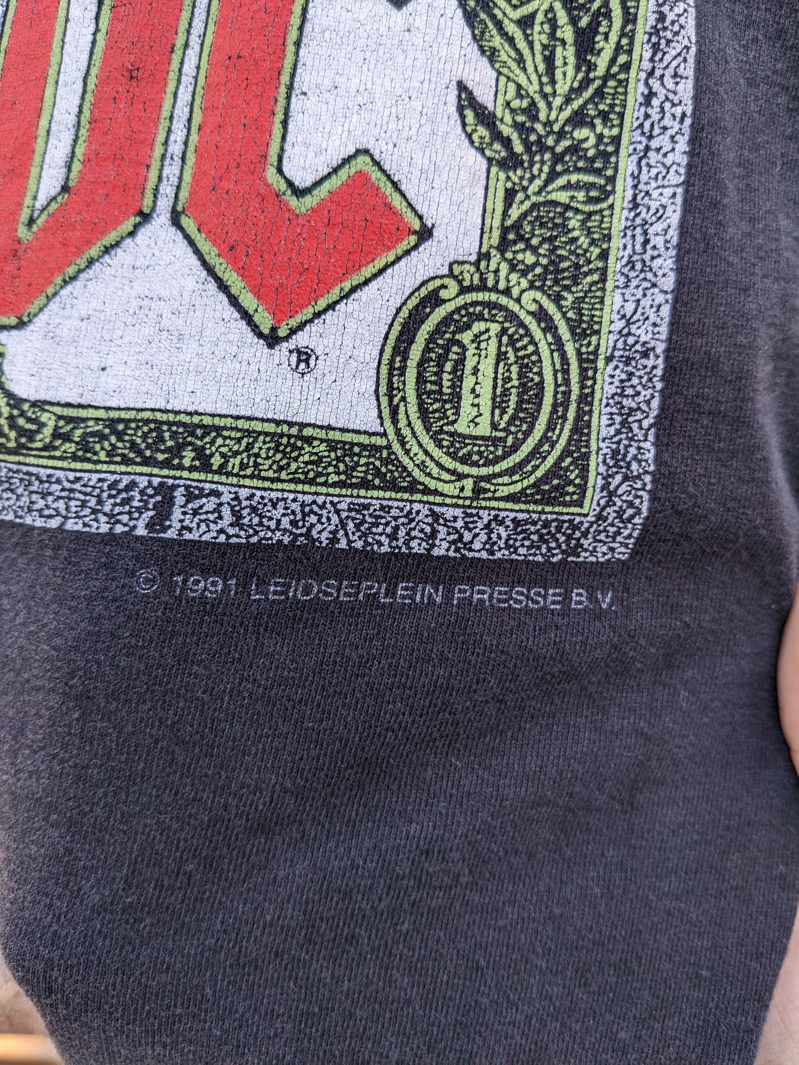 Vintage ACDC money talks tour 1991 Size US L / EU 52-54 / 3 - 4 Thumbnail
